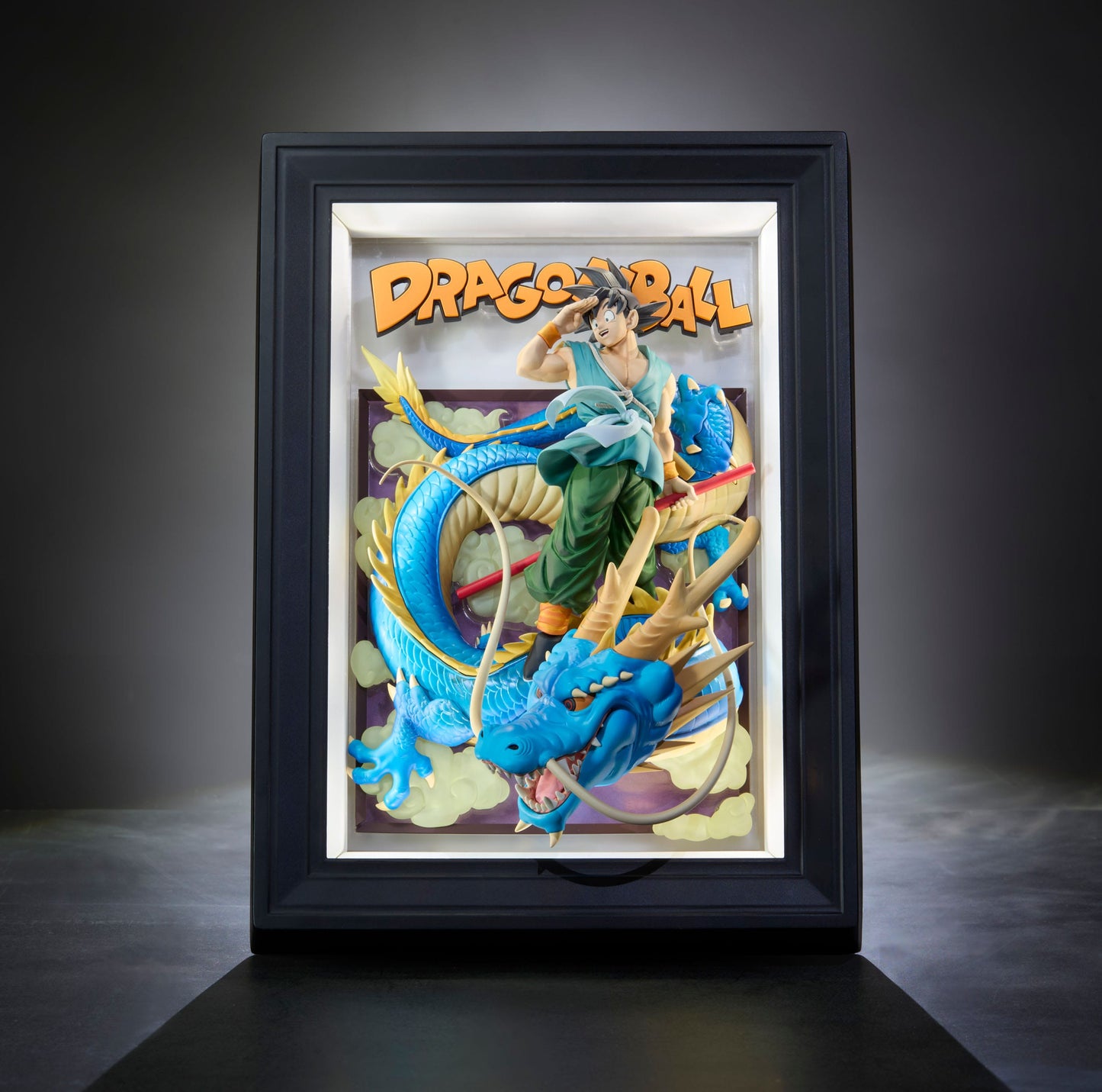 Son Goku & Dragon amashii Art 3D Relief-Bild Art Bandai Tamashii Nations