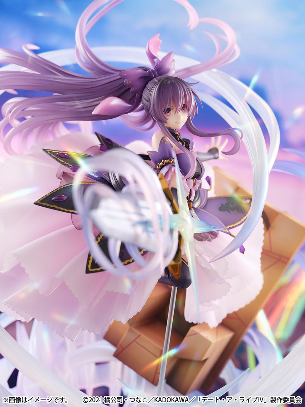 Tohka Yatogami Princess Amethyst Dress Ver. SHIBUYA SCRAMBLE FIGURE eStream