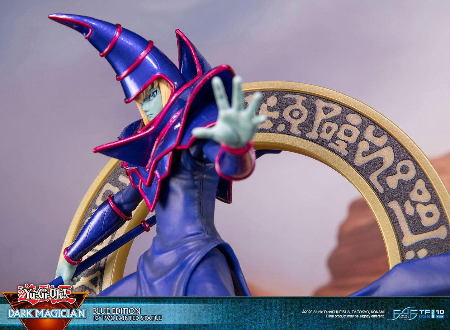 Dark Magician Blue Version First 4 Figures