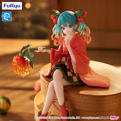 Hatsune Miku Flower Fairy Winter Cherry Noodle Stopper Furyu