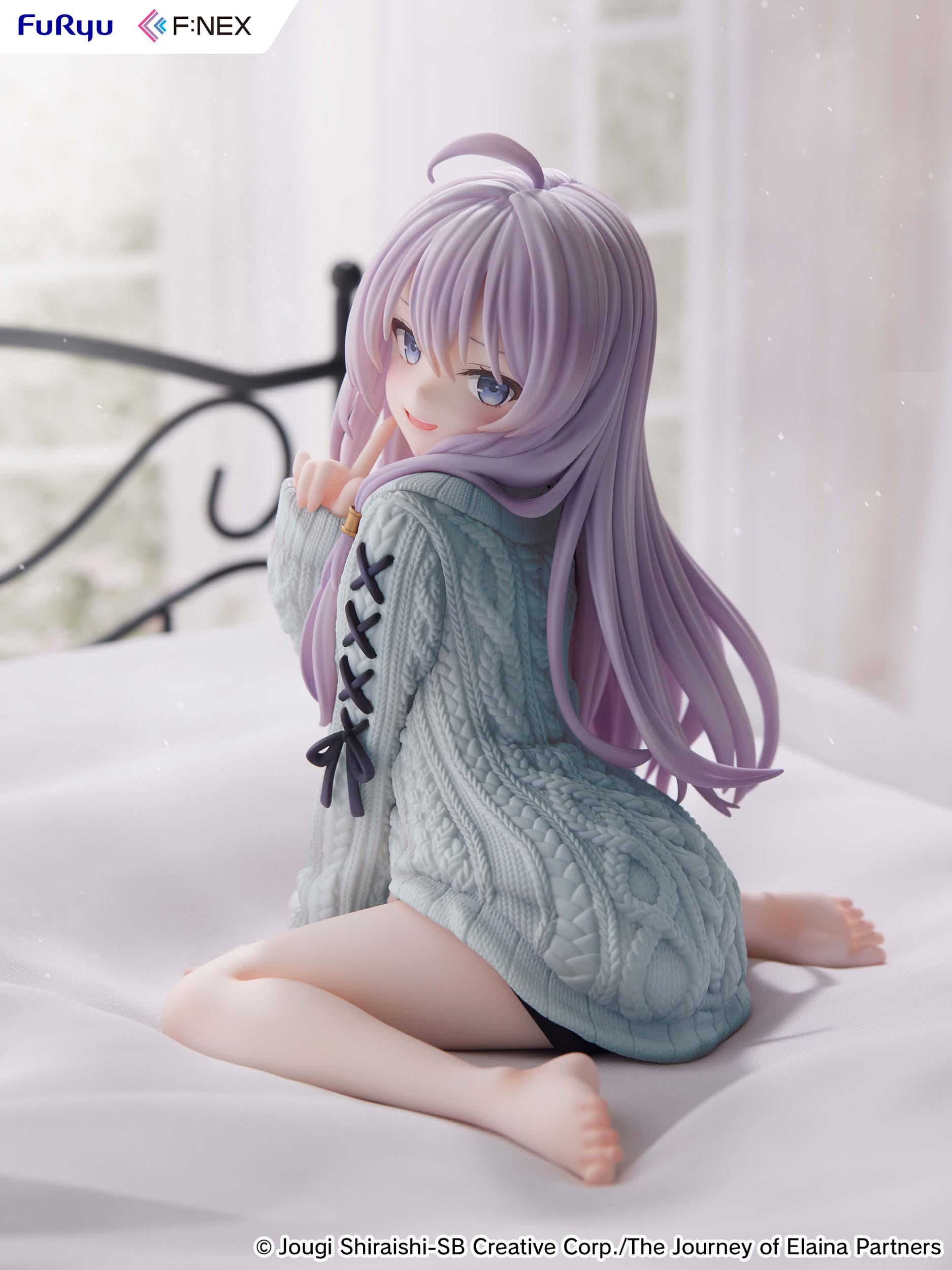 Elaina knit ver. Wandering Witch: The Journey of Elaina Furyu - Anime Figuren günstig kaufen