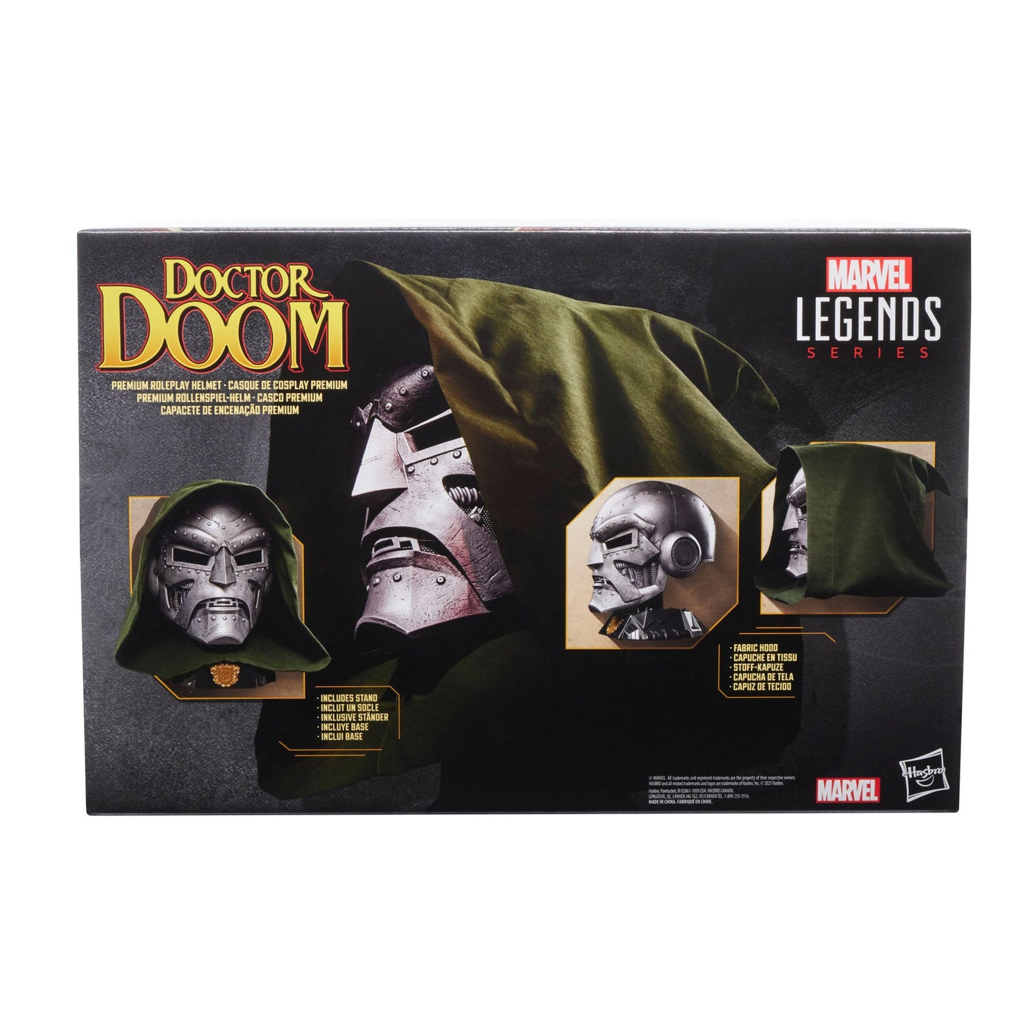 Marvel Legends Roleplay-Replik Doctor Doom Premium Helm 1/1