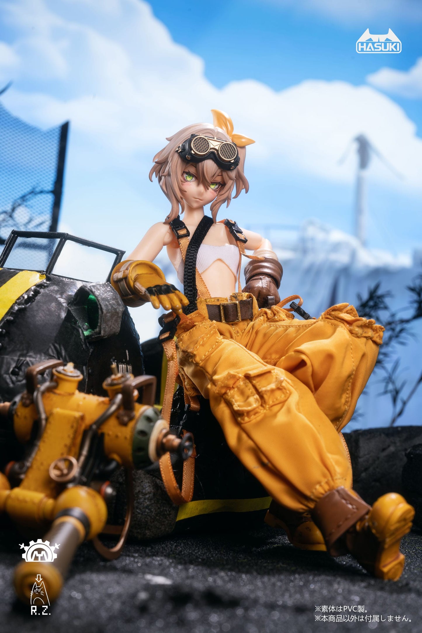 PA007 Mechanic Fiona - Pocket Art Actionfigur - Hasuki - Anime Figuren günstig kaufen