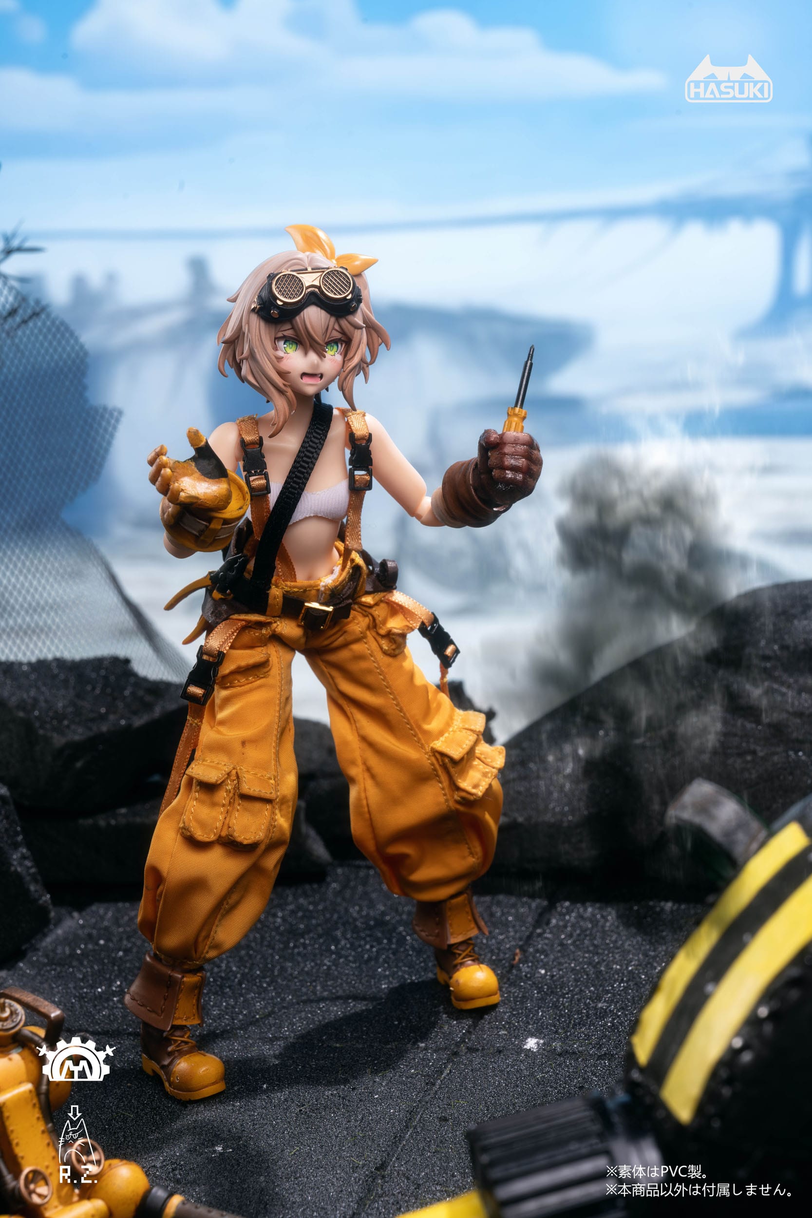 PA007 Mechanic Fiona - Pocket Art Actionfigur - Hasuki - Anime Figuren günstig kaufen