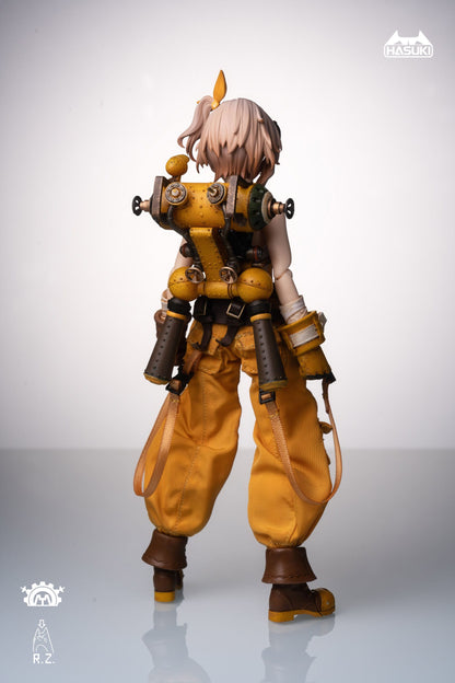 PA007 Mecânica Fiona - Figura de Ação Pocket Art - Hasuki