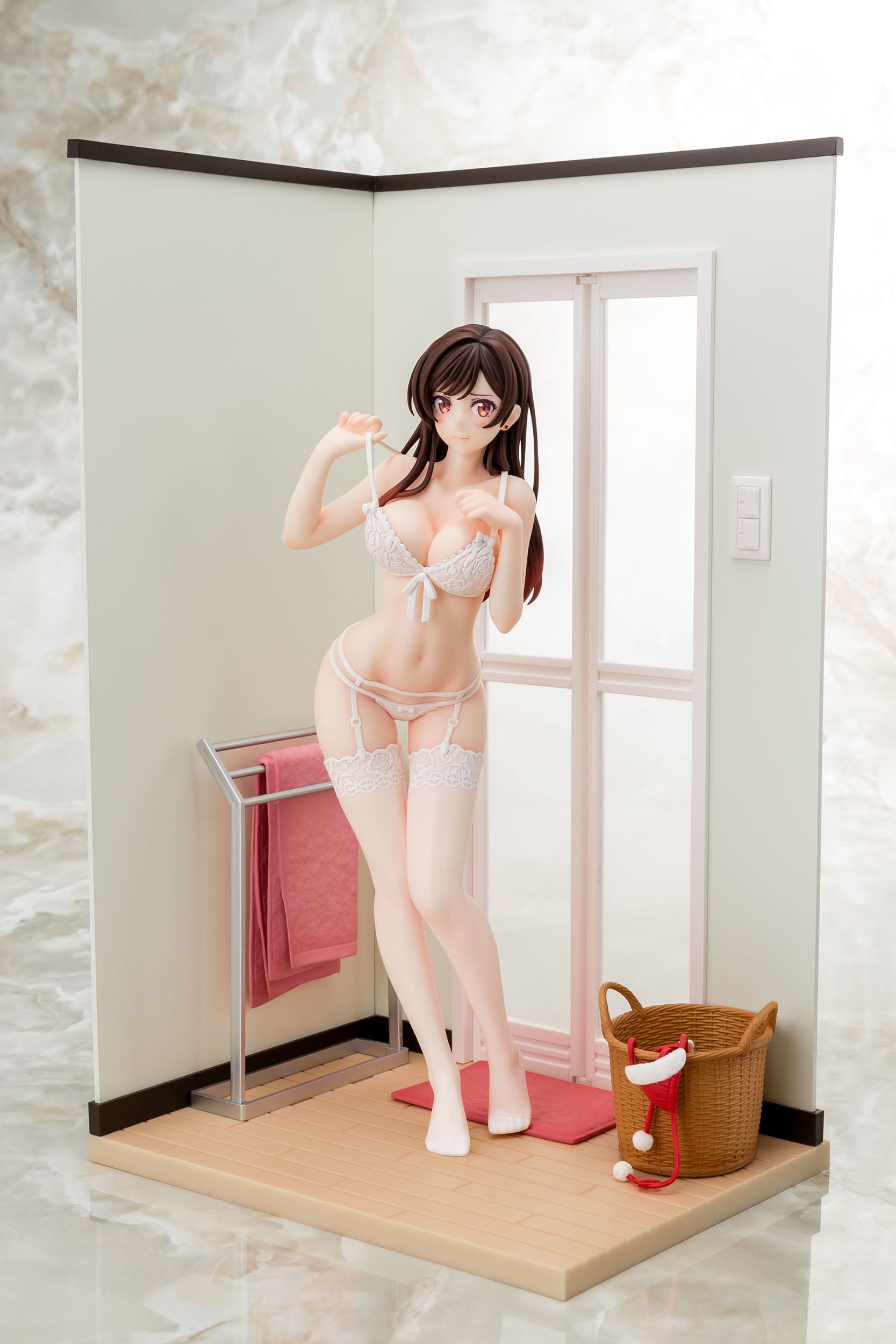 Chizuru Mizuhara See-through lingerie figure angel white Ver. Hakoiri Musume - Anime Figuren günstig kaufen