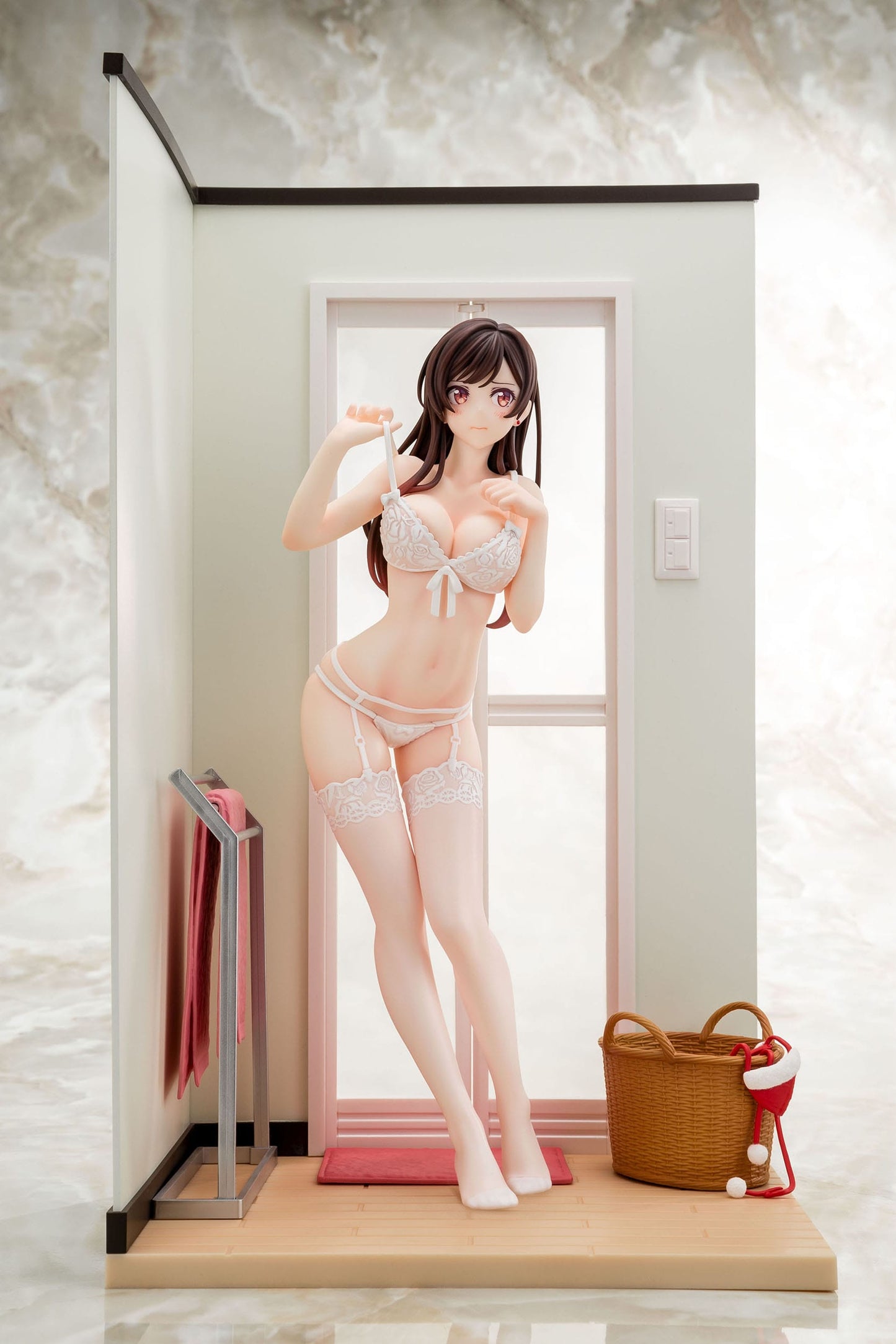 Chizuru Mizuhara See-through lingerie figure angel white Ver. Hakoiri Musume