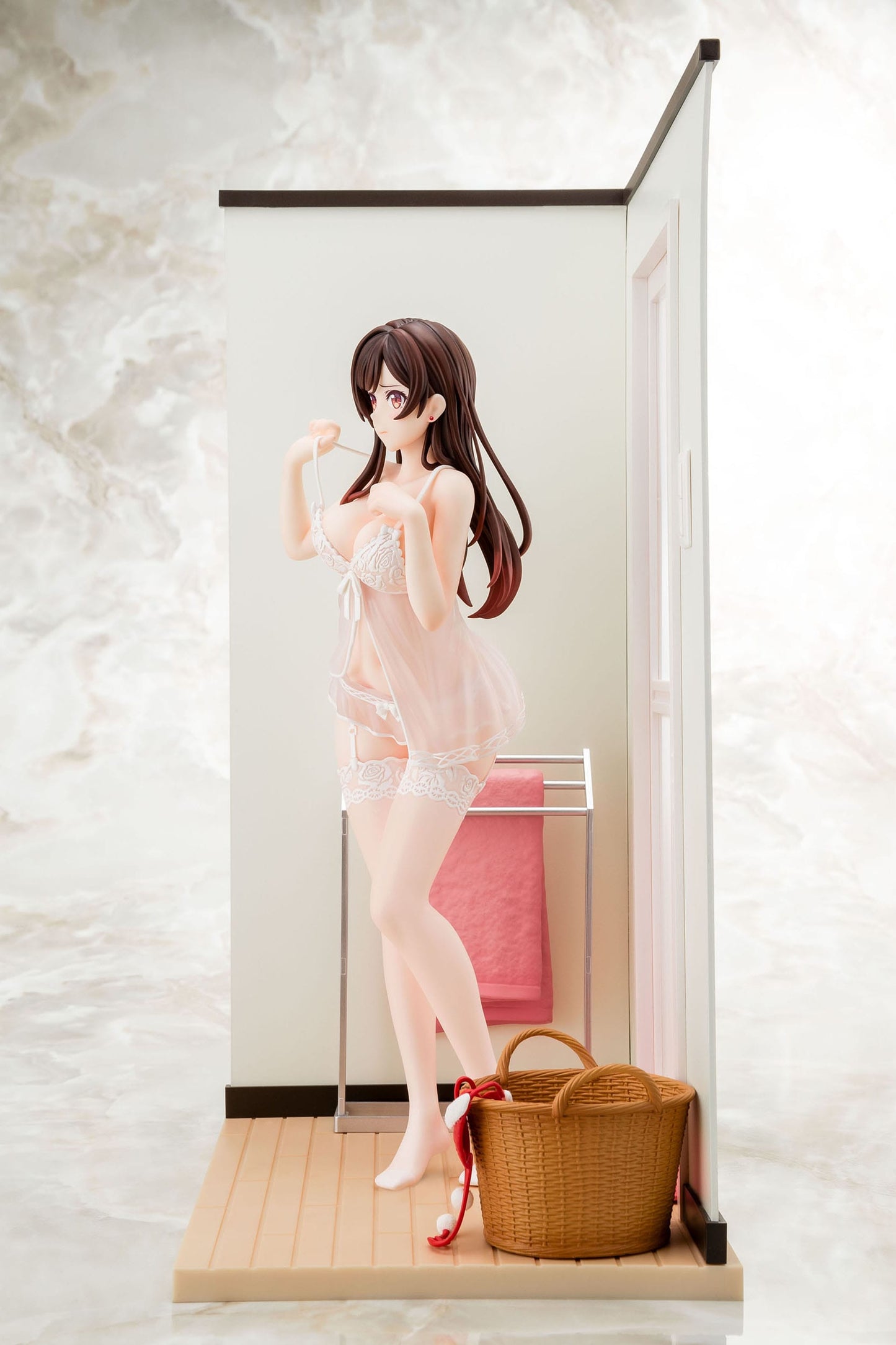 Chizuru Mizuhara See-through lingerie figure angel white Ver. Hakoiri Musume