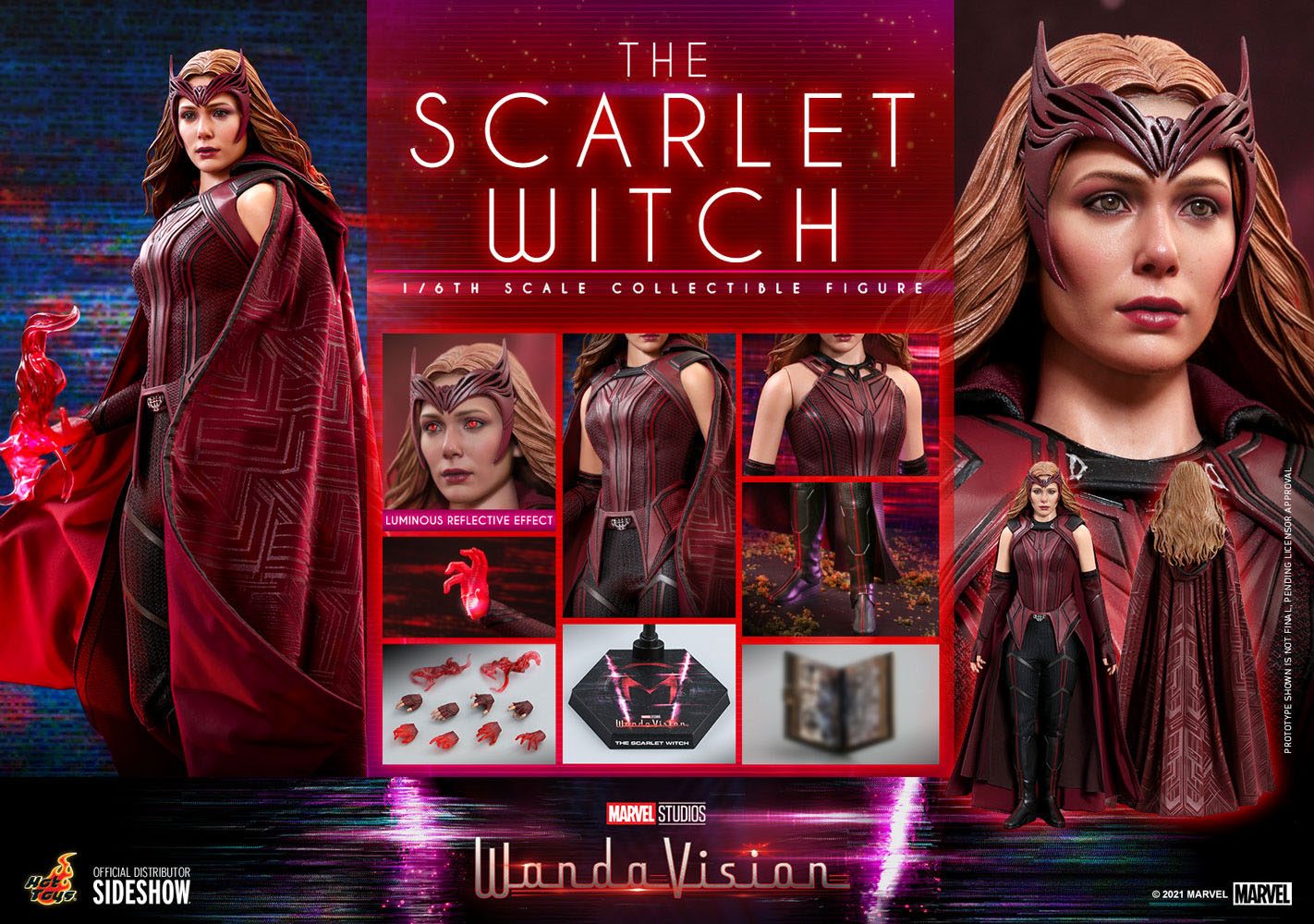 The Scarlet Witch WandaVision Hot Toys