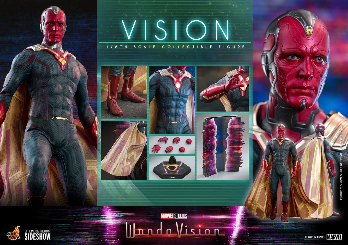 Vision WandaVision Hot Toys - Anime Figuren günstig kaufen