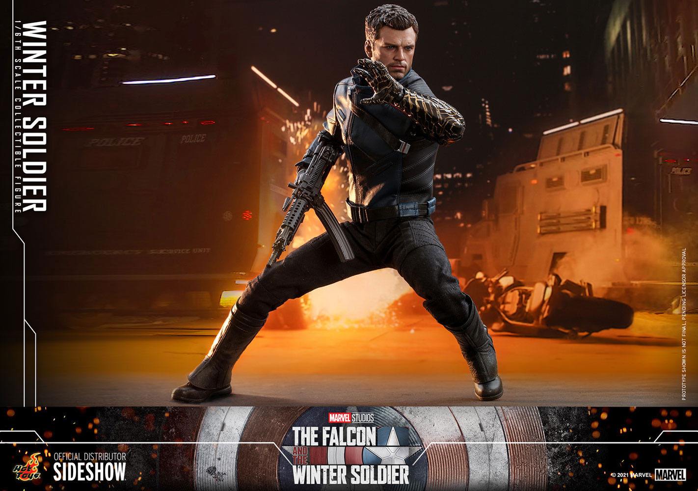 Winter Soldier The Falcon and The Winter Soldier Hot Toys