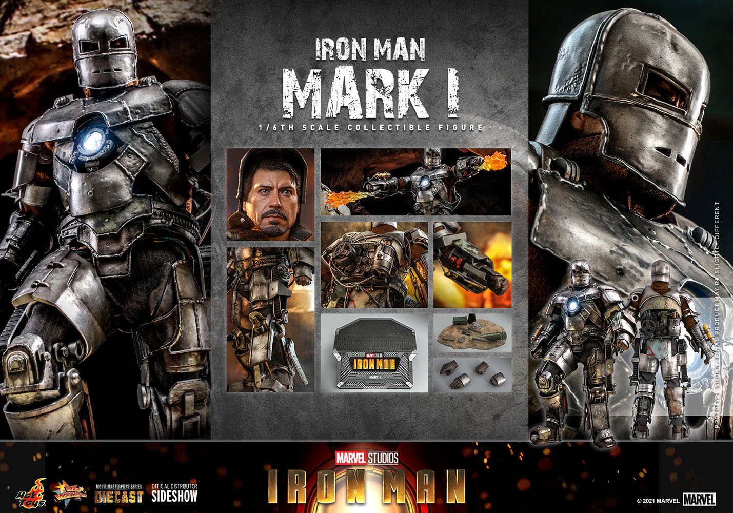 Iron Man Mark I Iron Man Hot Toys