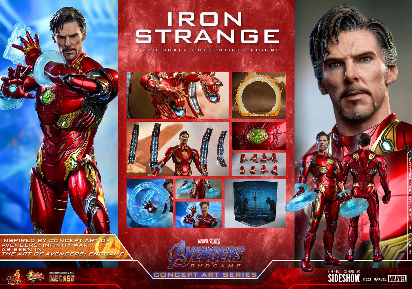 Iron Strange Concept Art Series Hot Toys