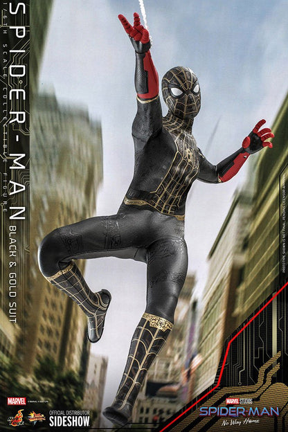 Spider-Man (Black & Gold Suit) Masterpiece  Hot Toys - Anime Figuren günstig kaufen