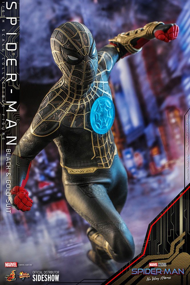 Spider-Man (Black & Gold Suit) Masterpiece  Hot Toys - Anime Figuren günstig kaufen
