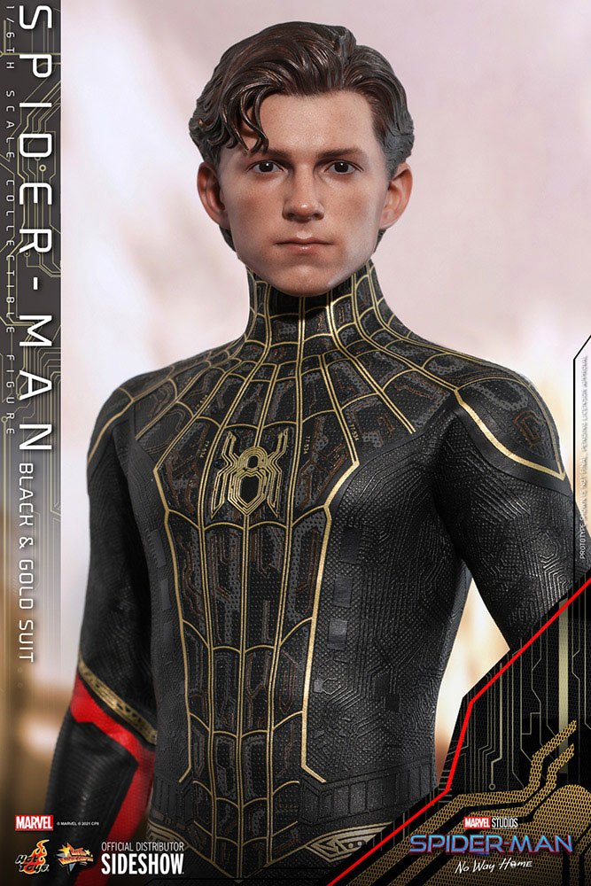 Spider-Man (Black & Gold Suit) Masterpiece  Hot Toys - Anime Figuren günstig kaufen