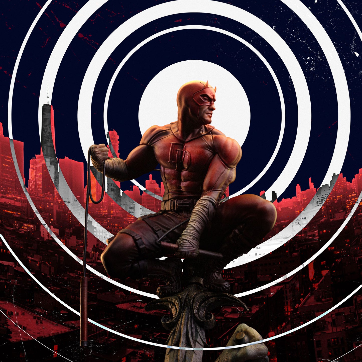 Daredevil Unleashed Deluxe Art Scale Iron Studios - Anime Figuren günstig kaufen
