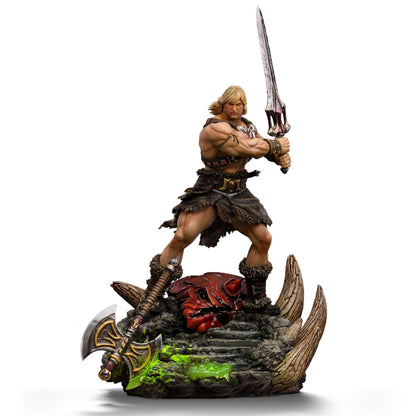 He-Man Unleashed Deluxe Art Scale Iron Studios - Anime Figuren günstig kaufen