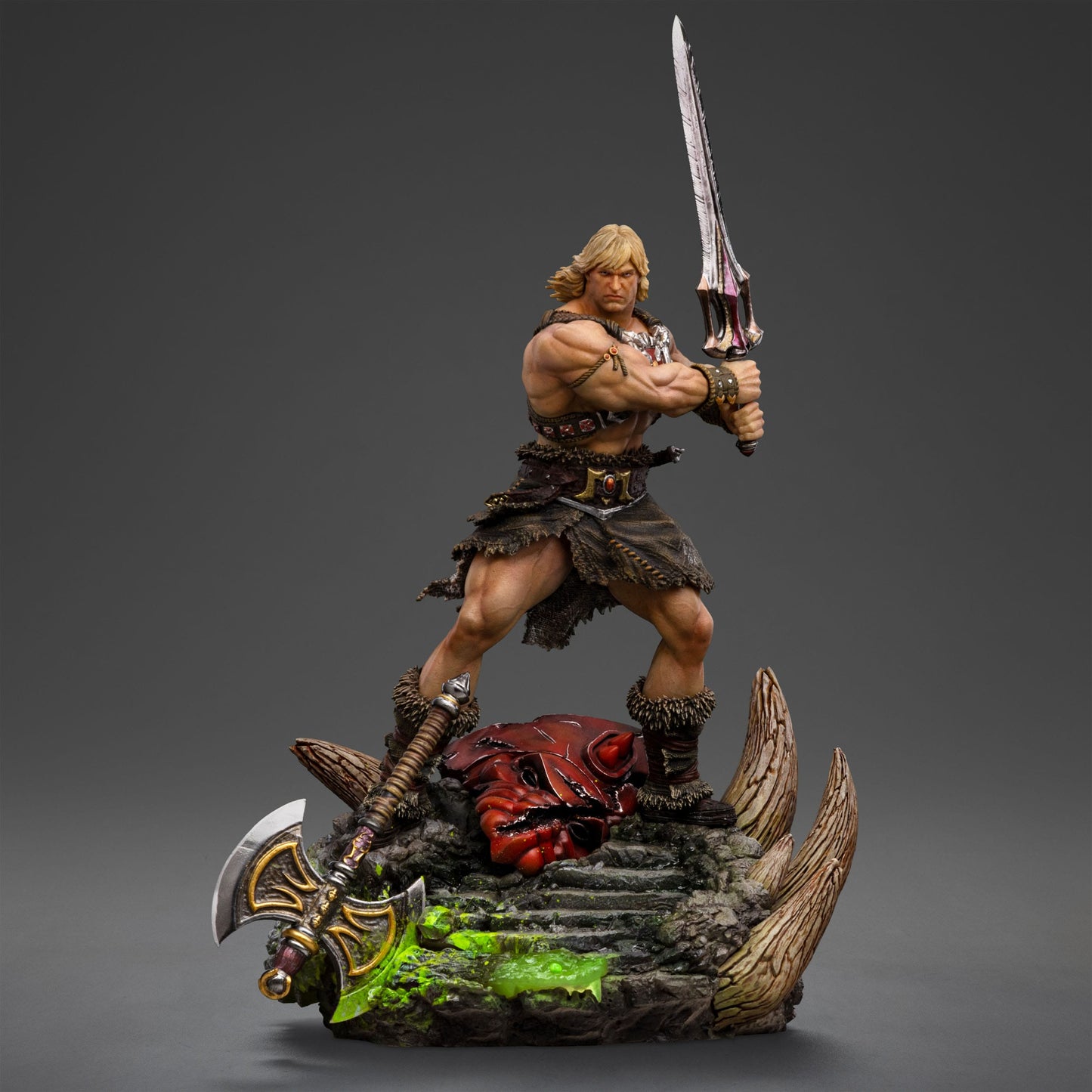 He-Man Unleashed Deluxe Art Scale Iron Studios