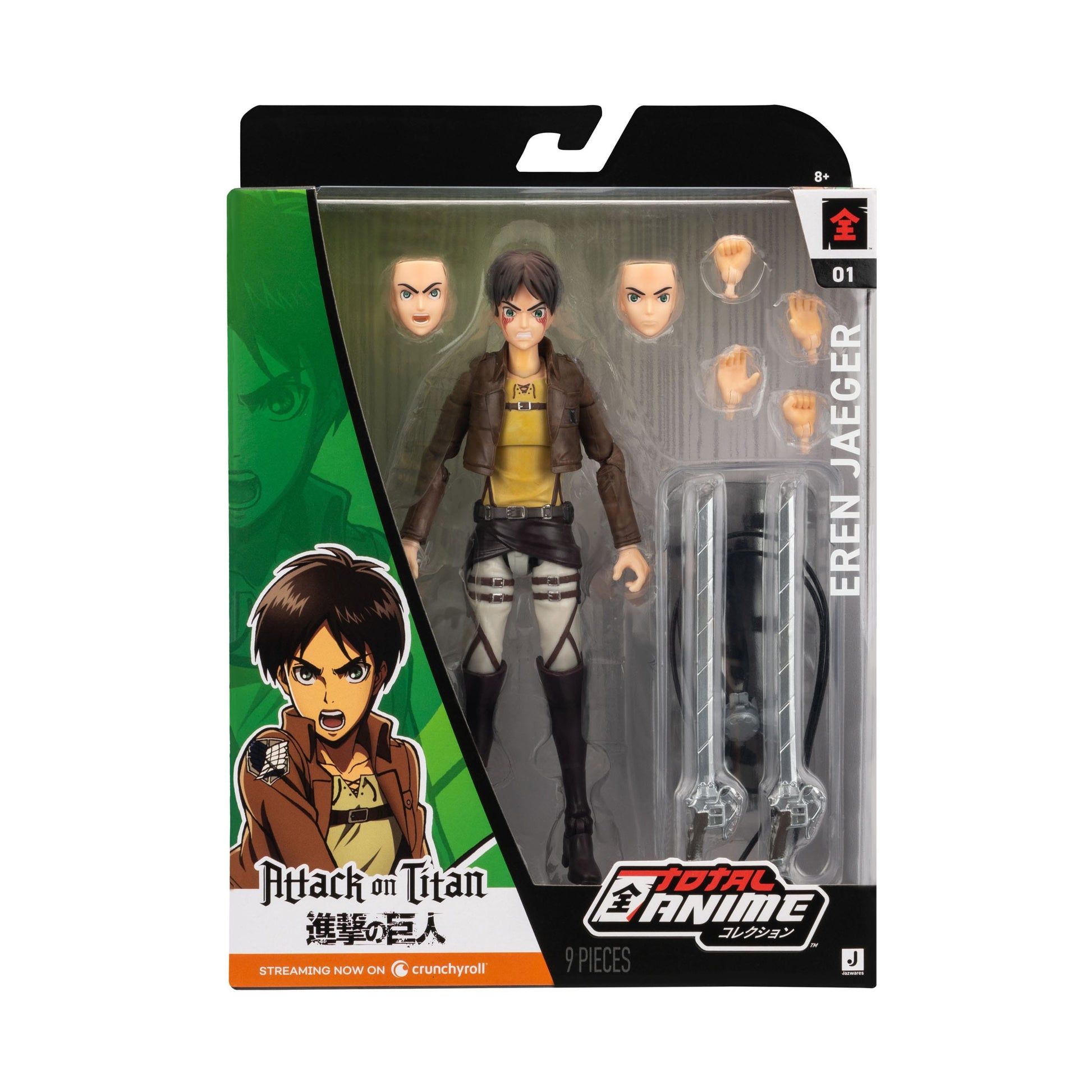 Eren Jaeger Total Anime Jazwarez - Anime Figuren günstig kaufen