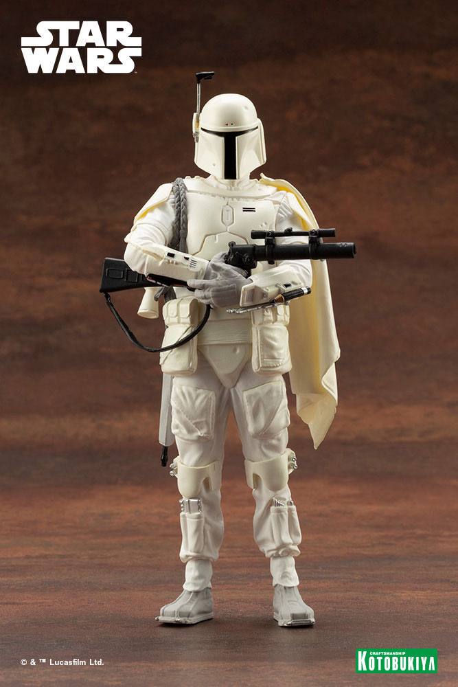 Boba Fett White Armor Ver. ARTFX+ Kotobukiya - Anime Figuren günstig kaufen