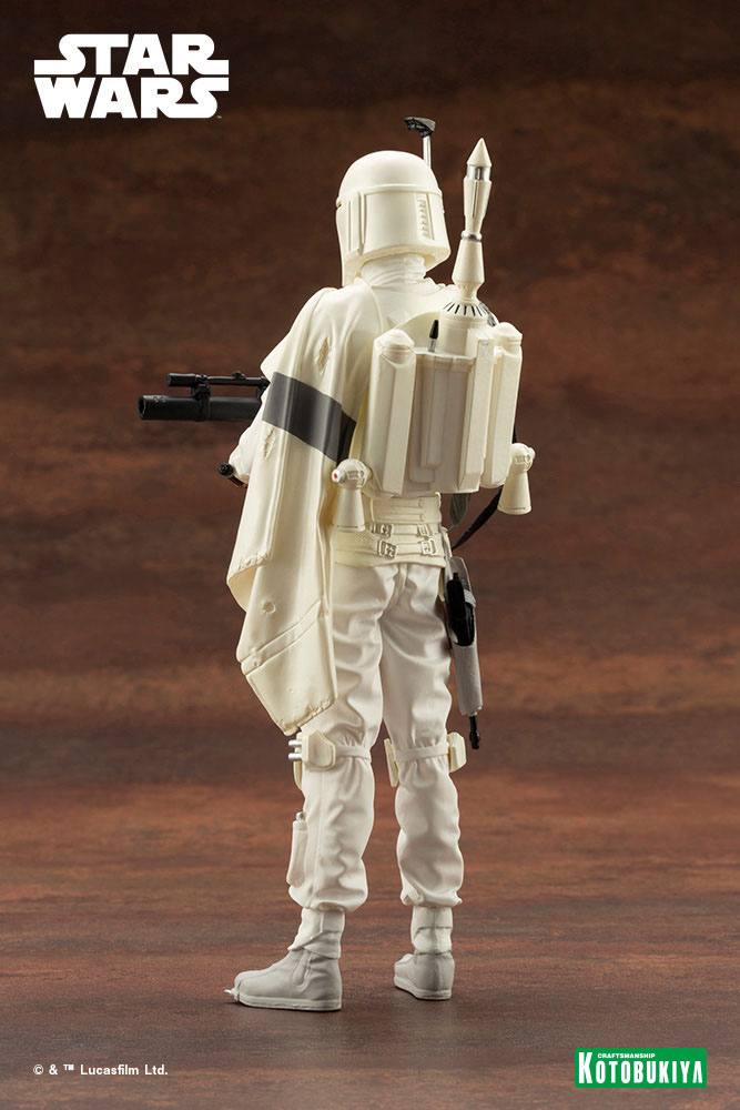Boba Fett White Armor Ver. ARTFX+ Kotobukiya - Anime Figuren günstig kaufen