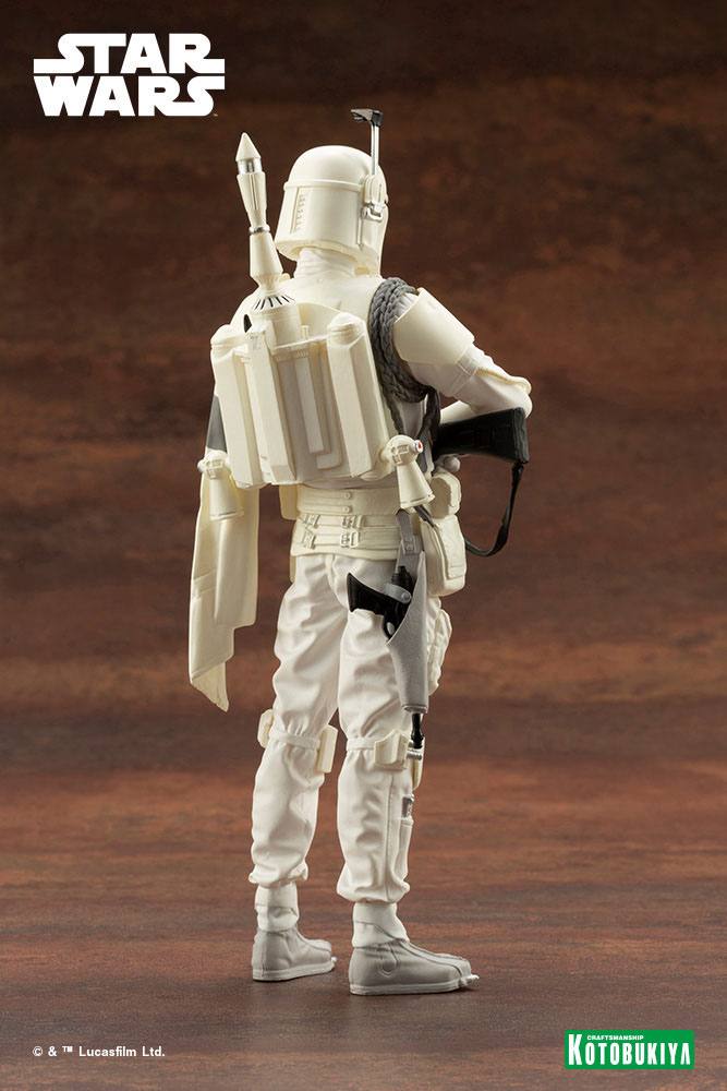 Boba Fett White Armor Ver. ARTFX+ Kotobukiya - Anime Figuren günstig kaufen