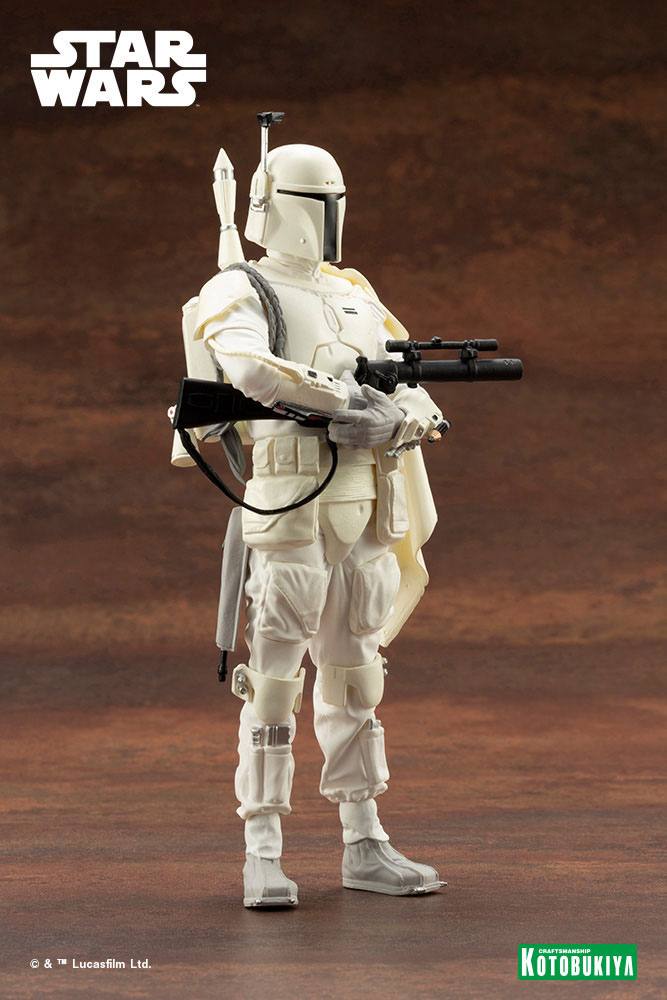 Boba Fett White Armor Ver. ARTFX+ Kotobukiya - Anime Figuren günstig kaufen