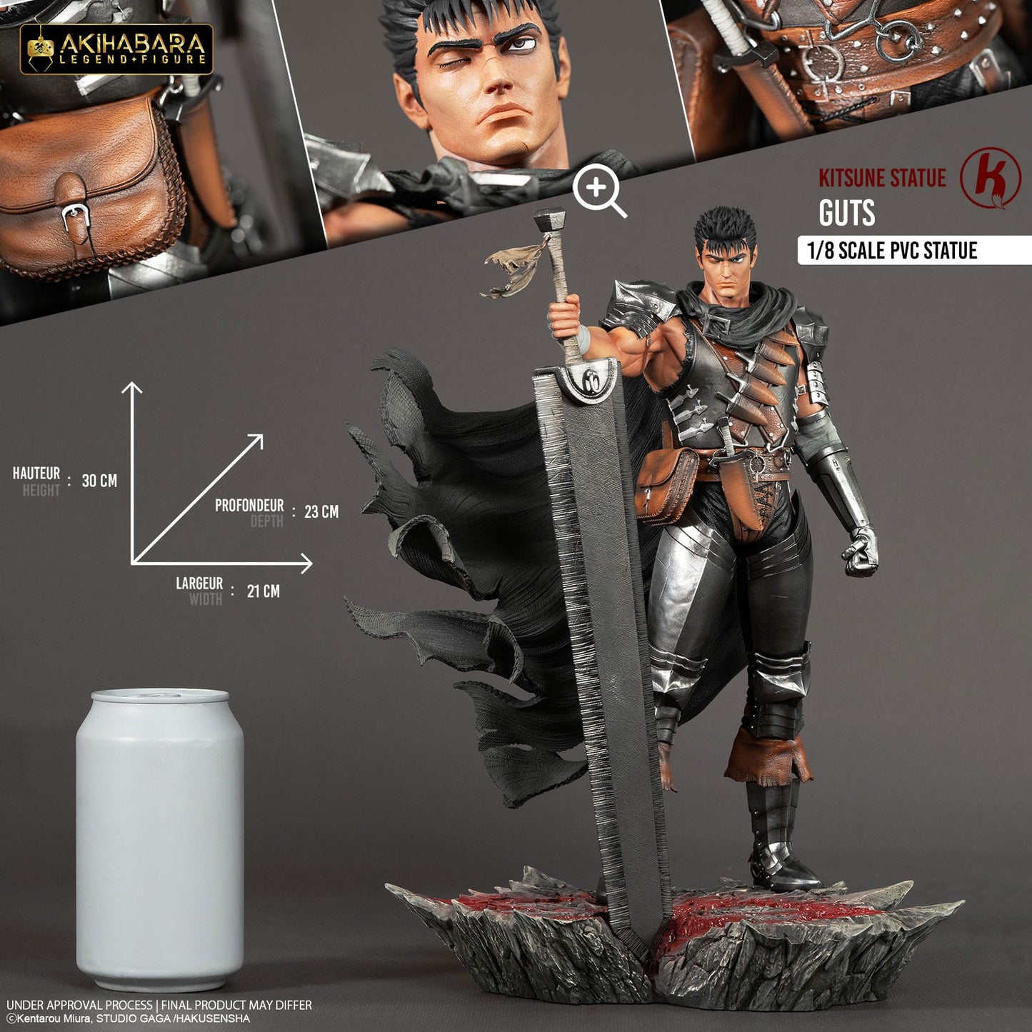 Estátua de Kitsune Guts Berserk