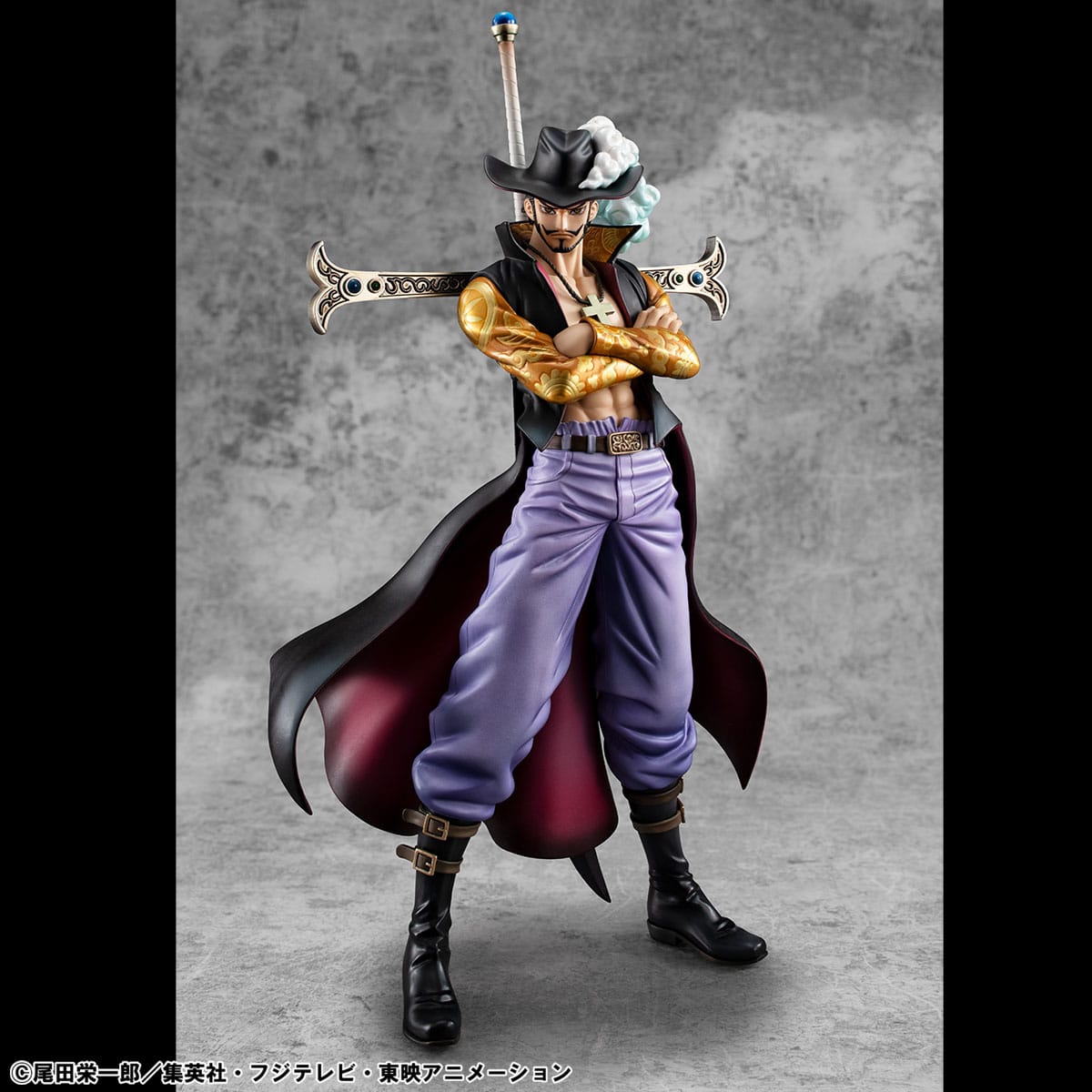 Hawk Eye Dracule Mihawk Ver. R P.O.P SA-MAXIMUM MegaHouse