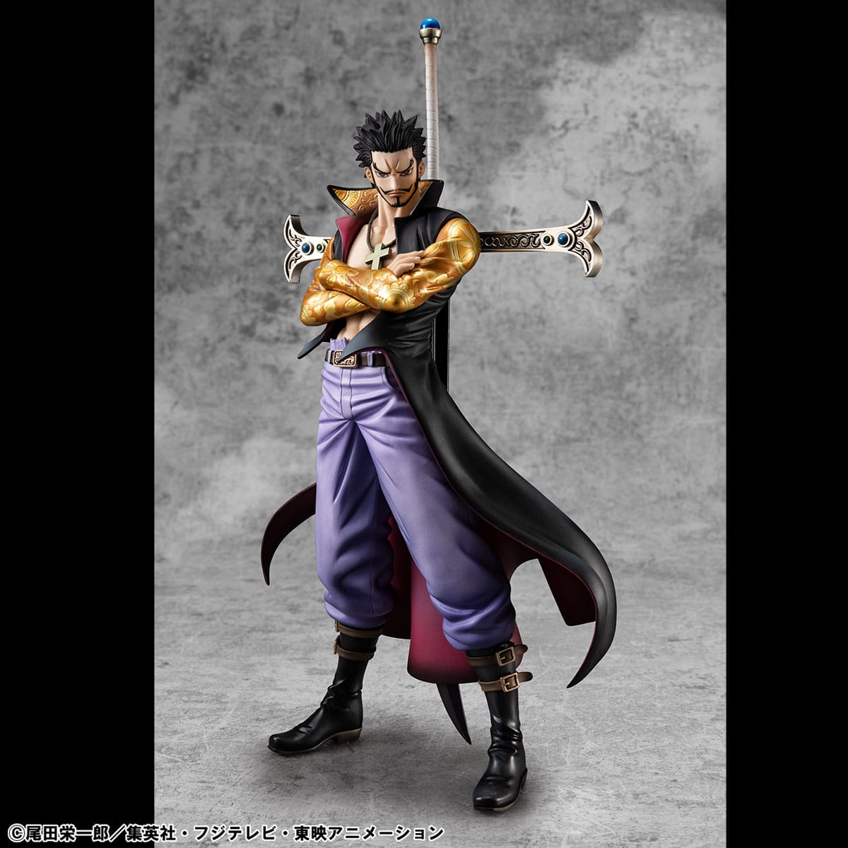 Hawk Eye Dracule Mihawk Ver. R P.O.P SA-MAXIMUM MegaHouse