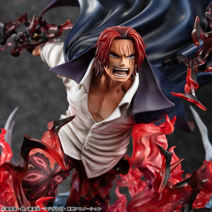 Leader of Red Hair Pirates Red-Haired Shanks Kamusari P.O.P SA-MAXIMUM MegaHouse