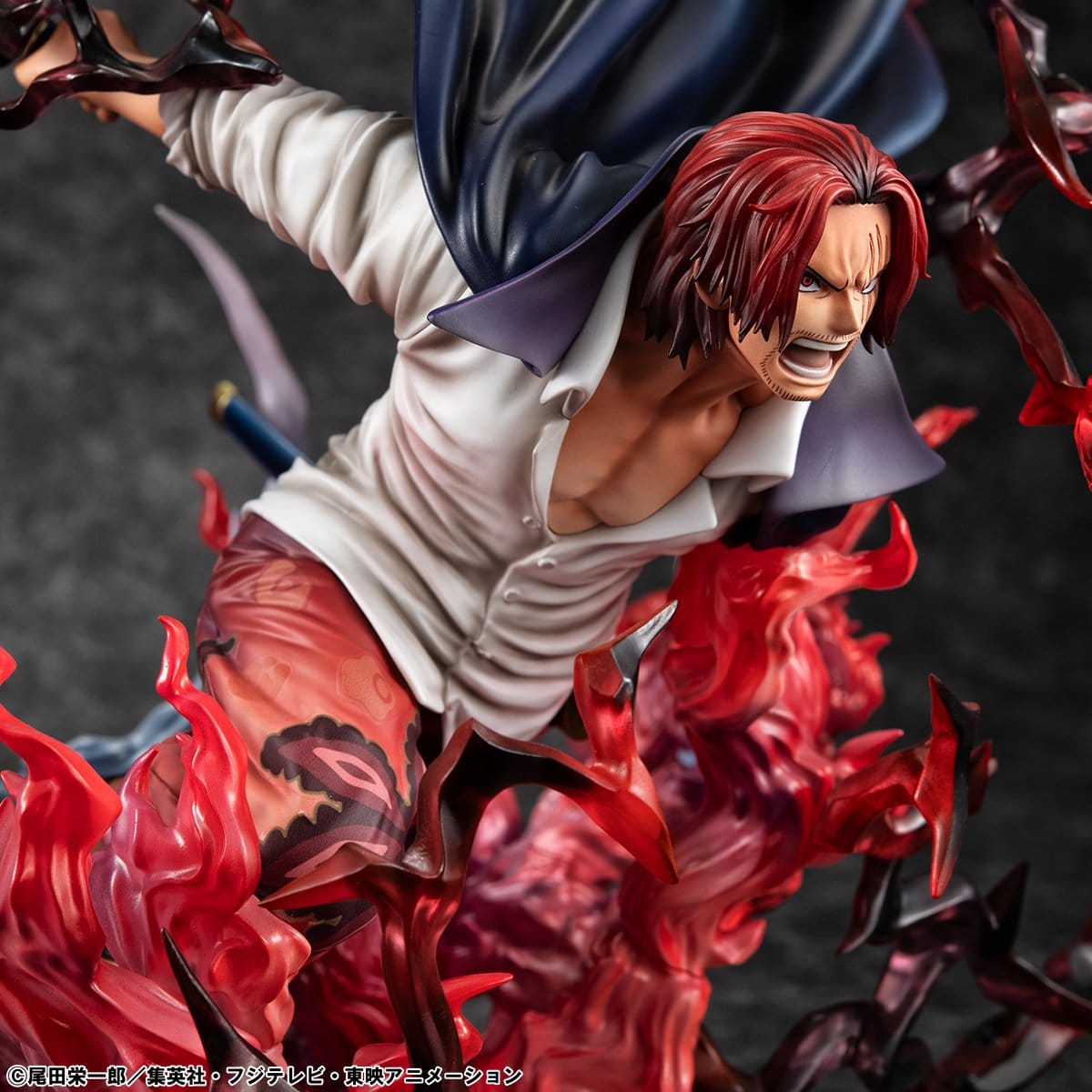 Leader of Red Hair Pirates Red-Haired Shanks Kamusari P.O.P SA-MAXIMUM MegaHouse