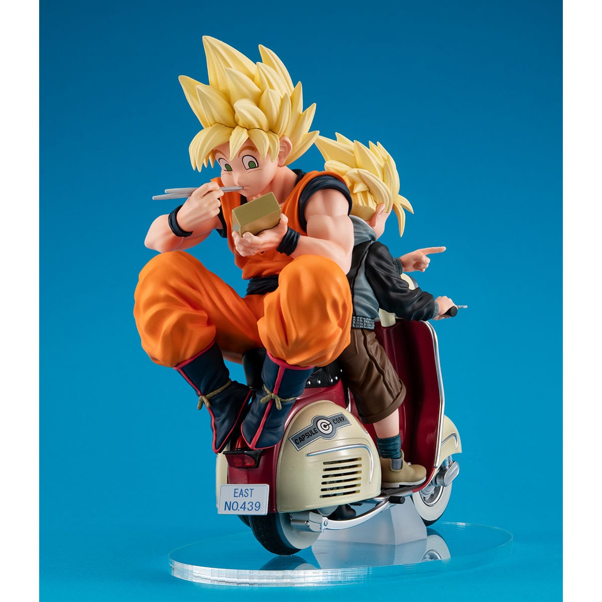 Super Saiyan Son Goku, Super Saiyan Son Gohan & Motorbike MegaHouse