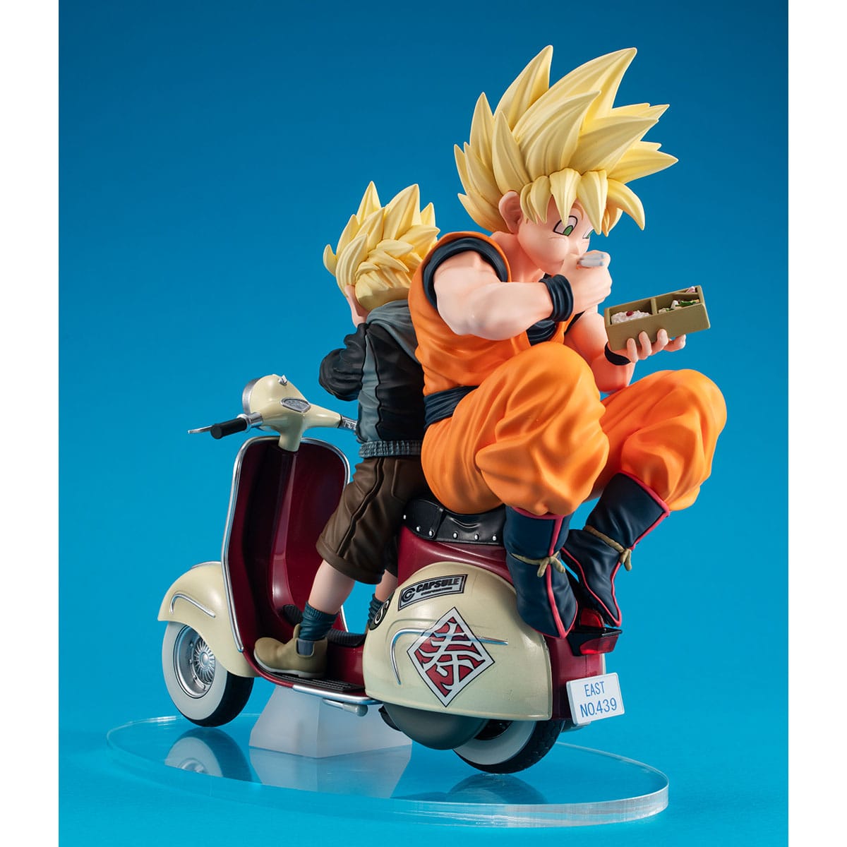 Super Saiyan Son Goku, Super Saiyan Son Gohan & Motorbike MegaHouse