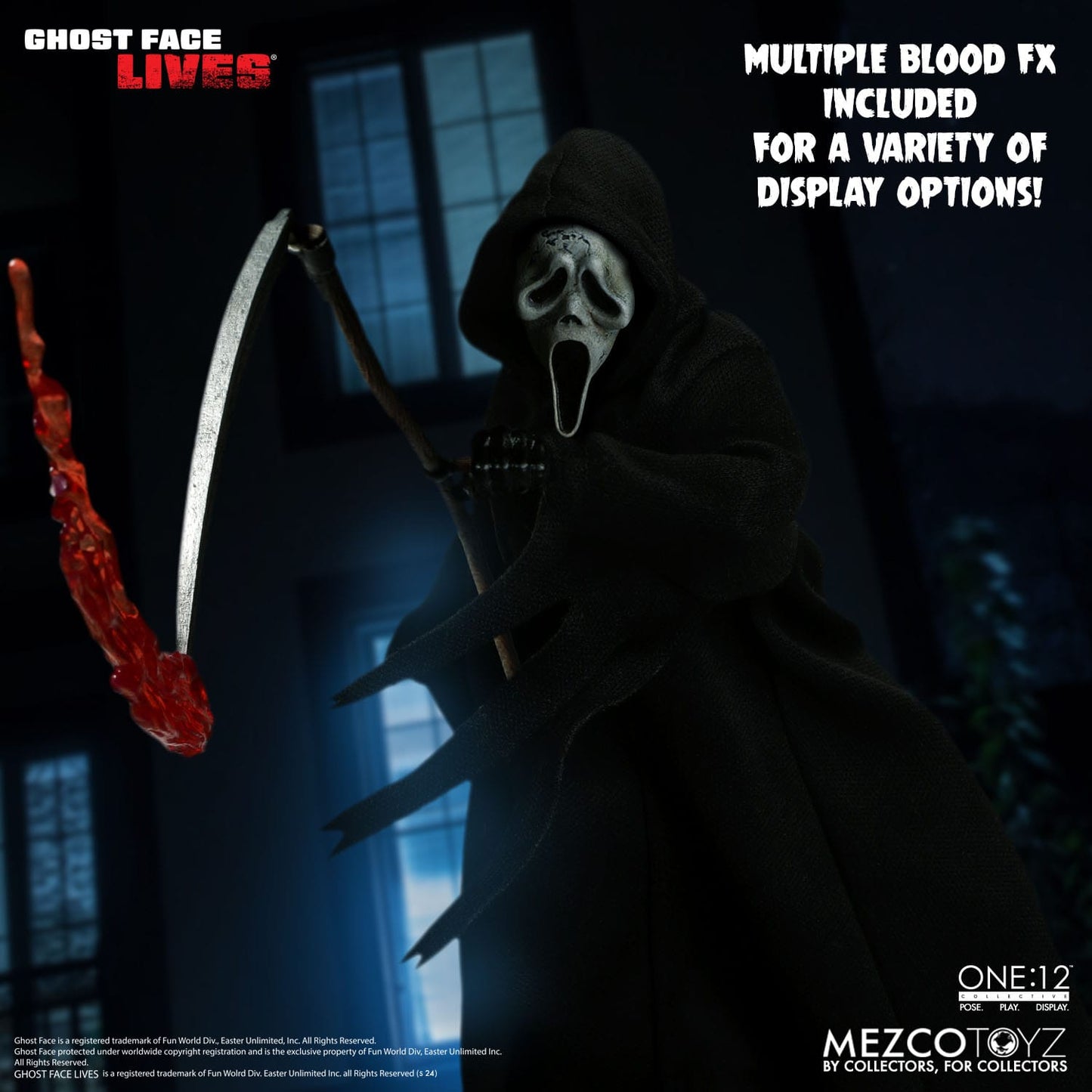 Ghost Face - Figura de Ação - Mezco