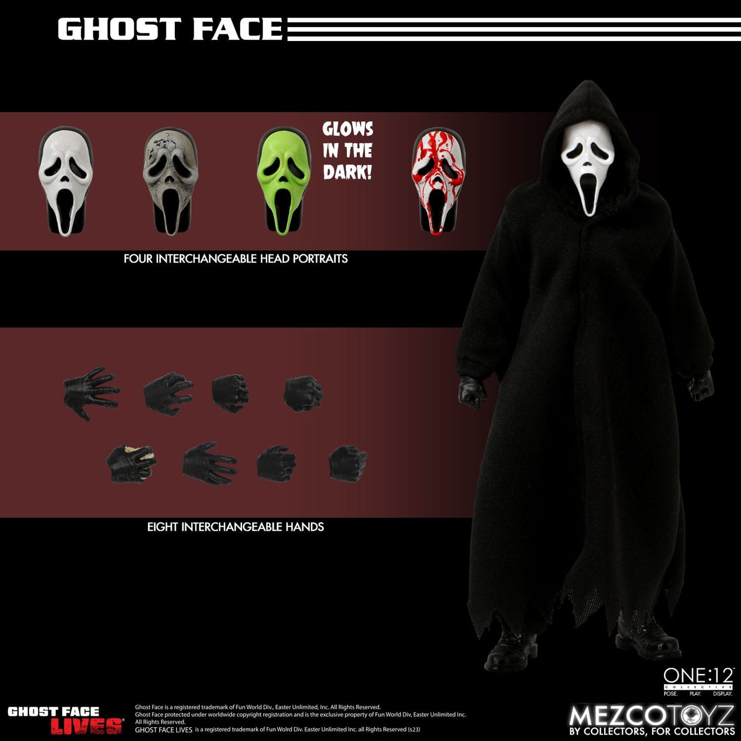 Ghost Face - Figura de Ação - Mezco