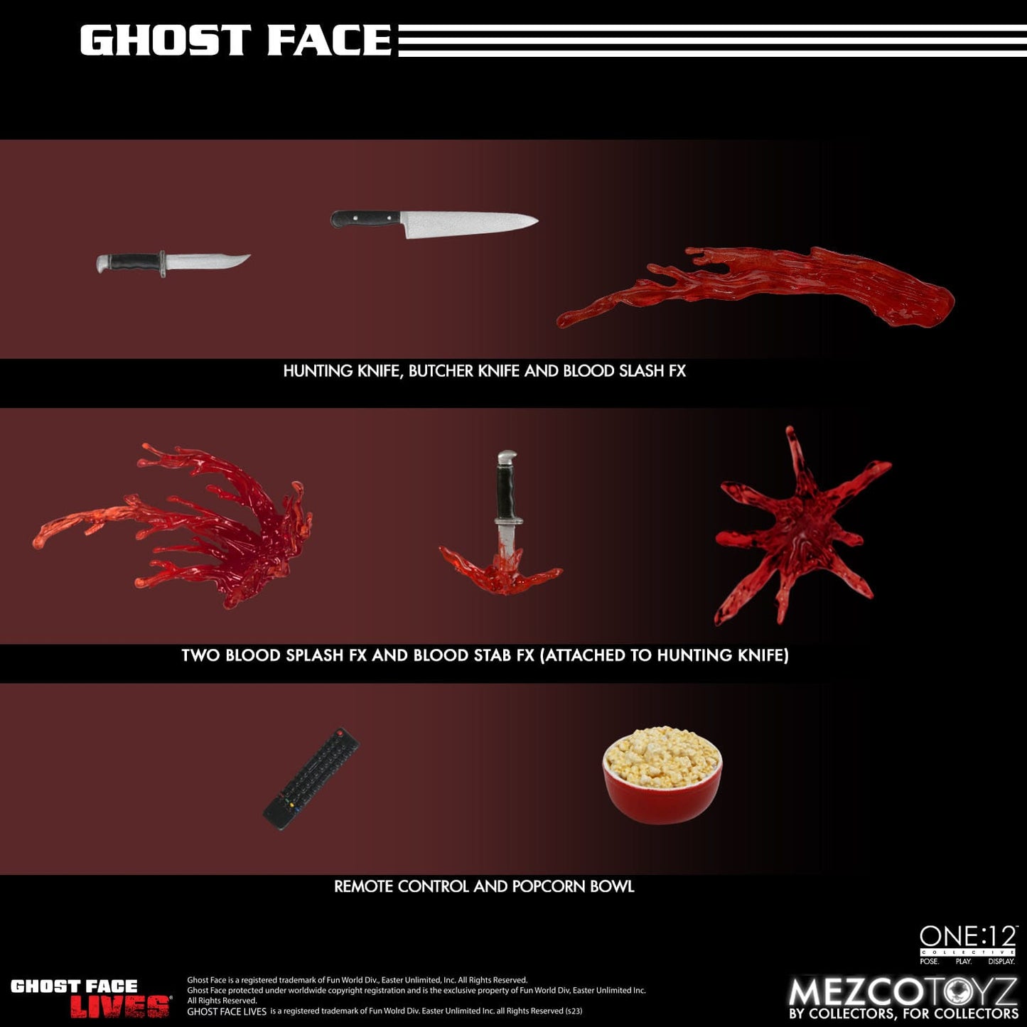 Ghost Face - Figura de Ação - Mezco