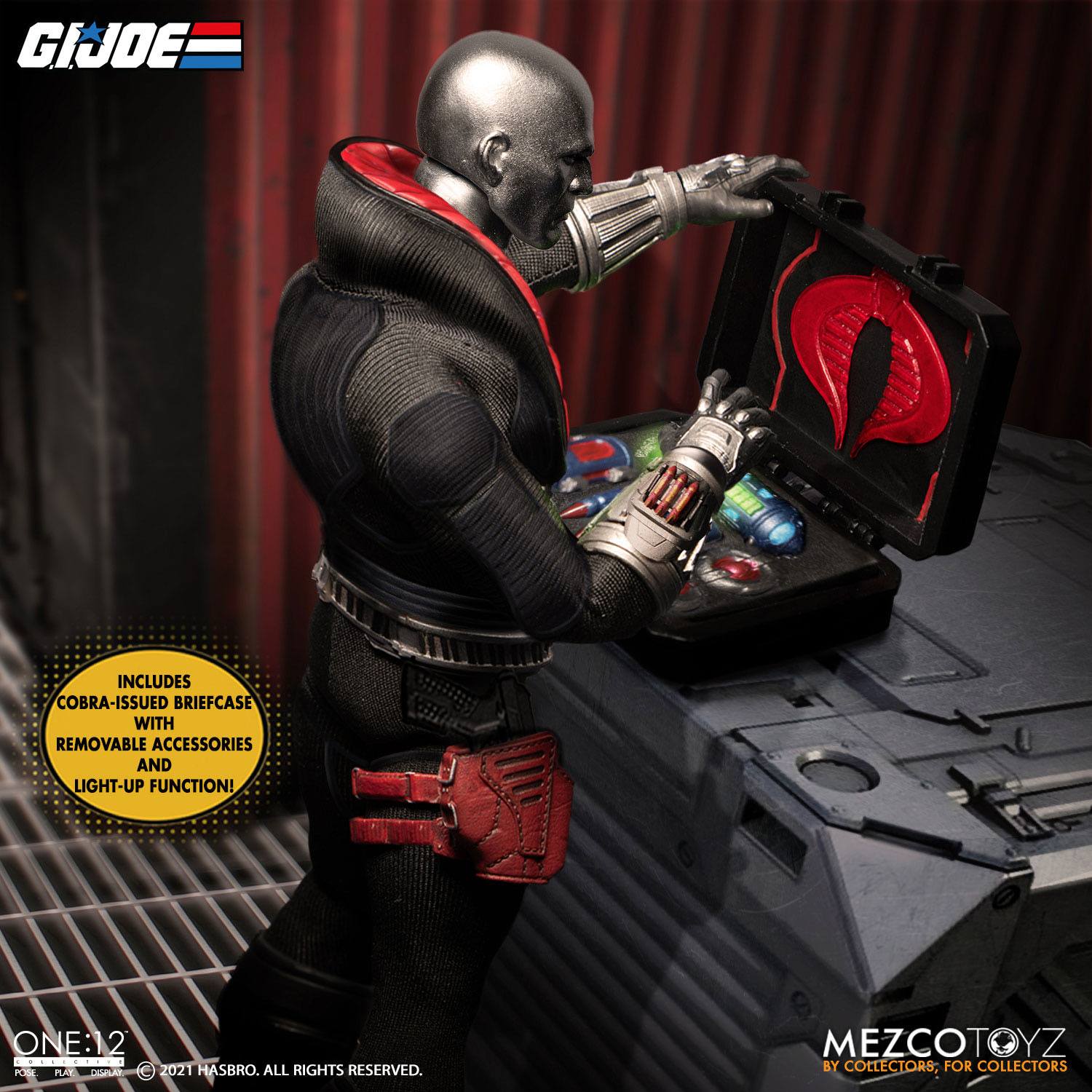 Destro mit Leuchtfunktion - G.I. Joe - Mezco - Anime Figuren günstig kaufen