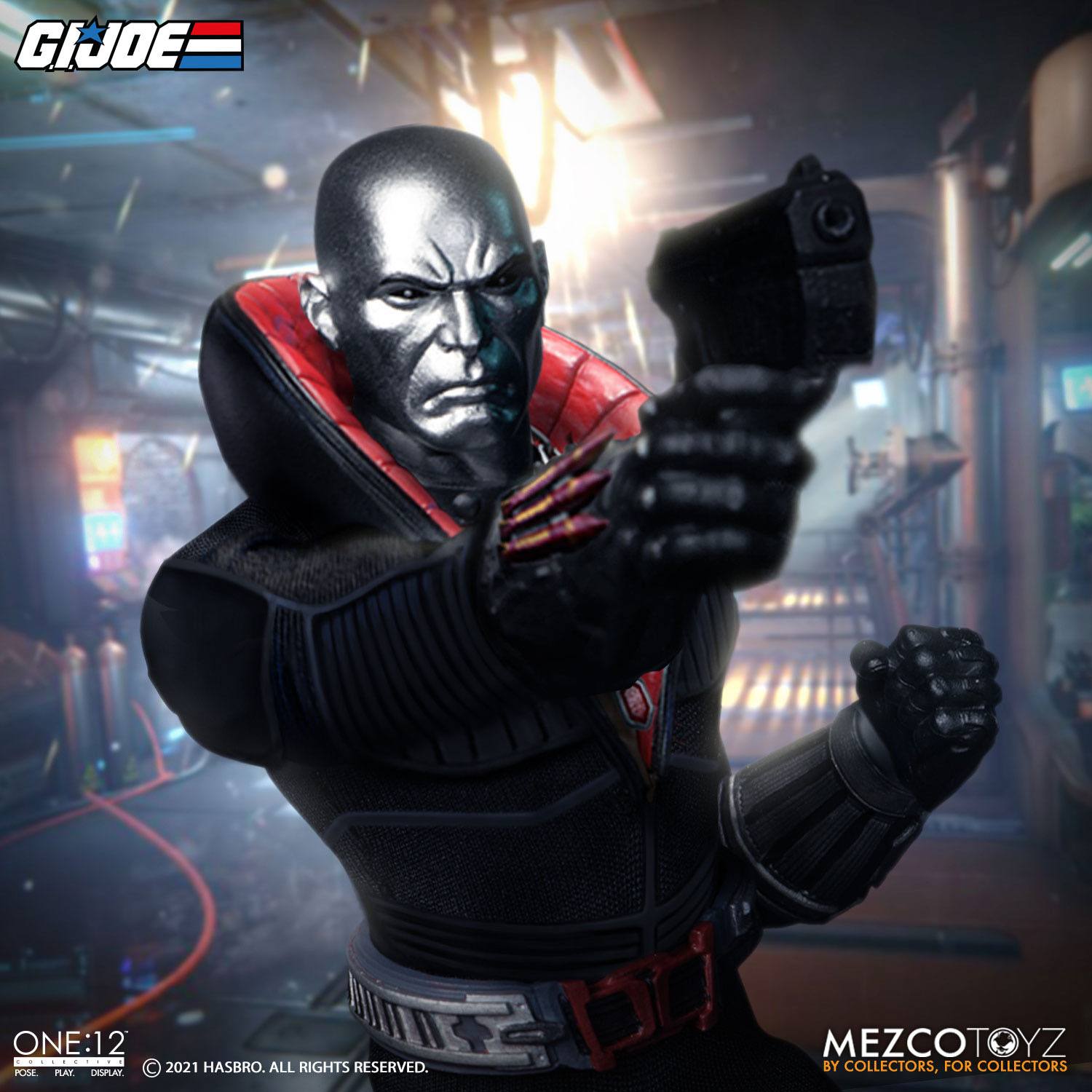 Destro mit Leuchtfunktion - G.I. Joe - Mezco - Anime Figuren günstig kaufen