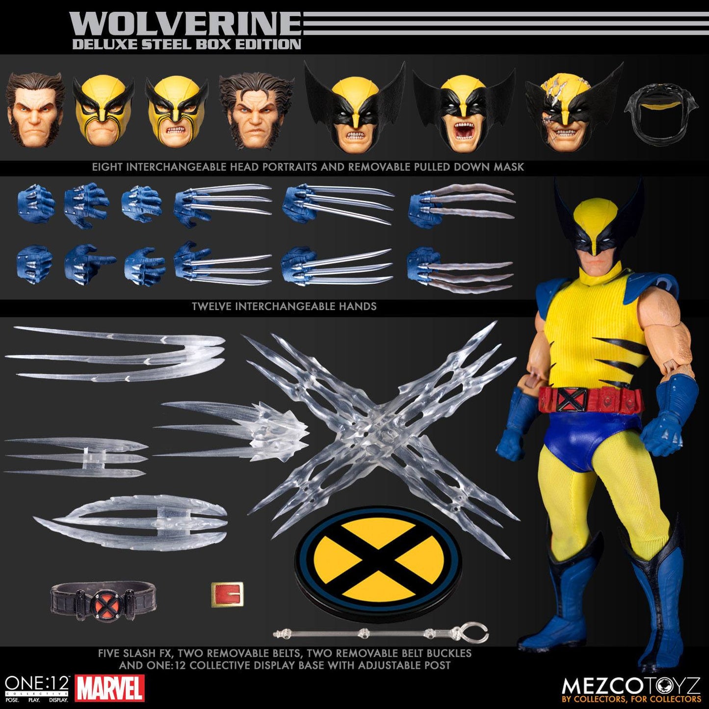 Wolverine - Deluxe Steel Box Edition - Mezco - Anime Figuren günstig kaufen