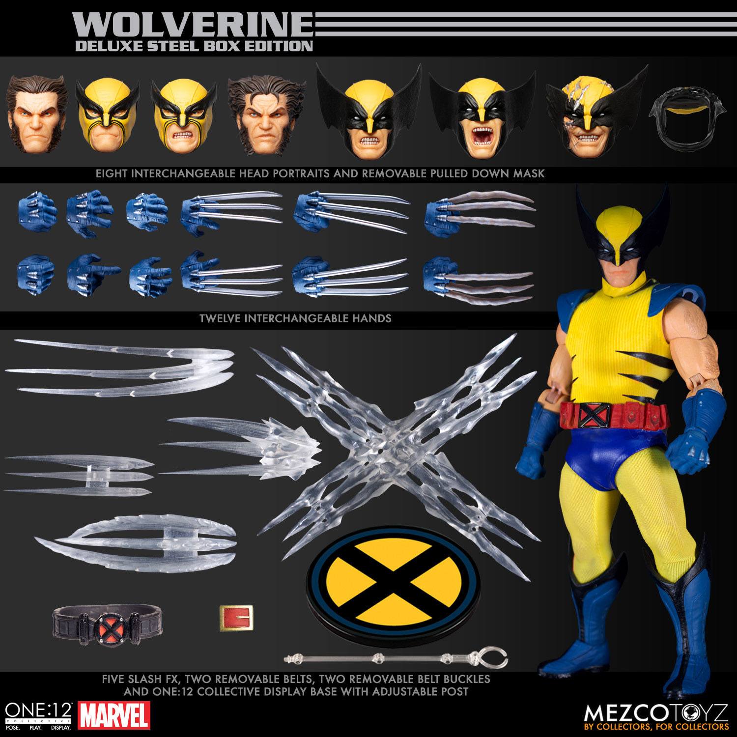 Wolverine - Deluxe Steel Box Edition - Mezco - Anime Figuren günstig kaufen