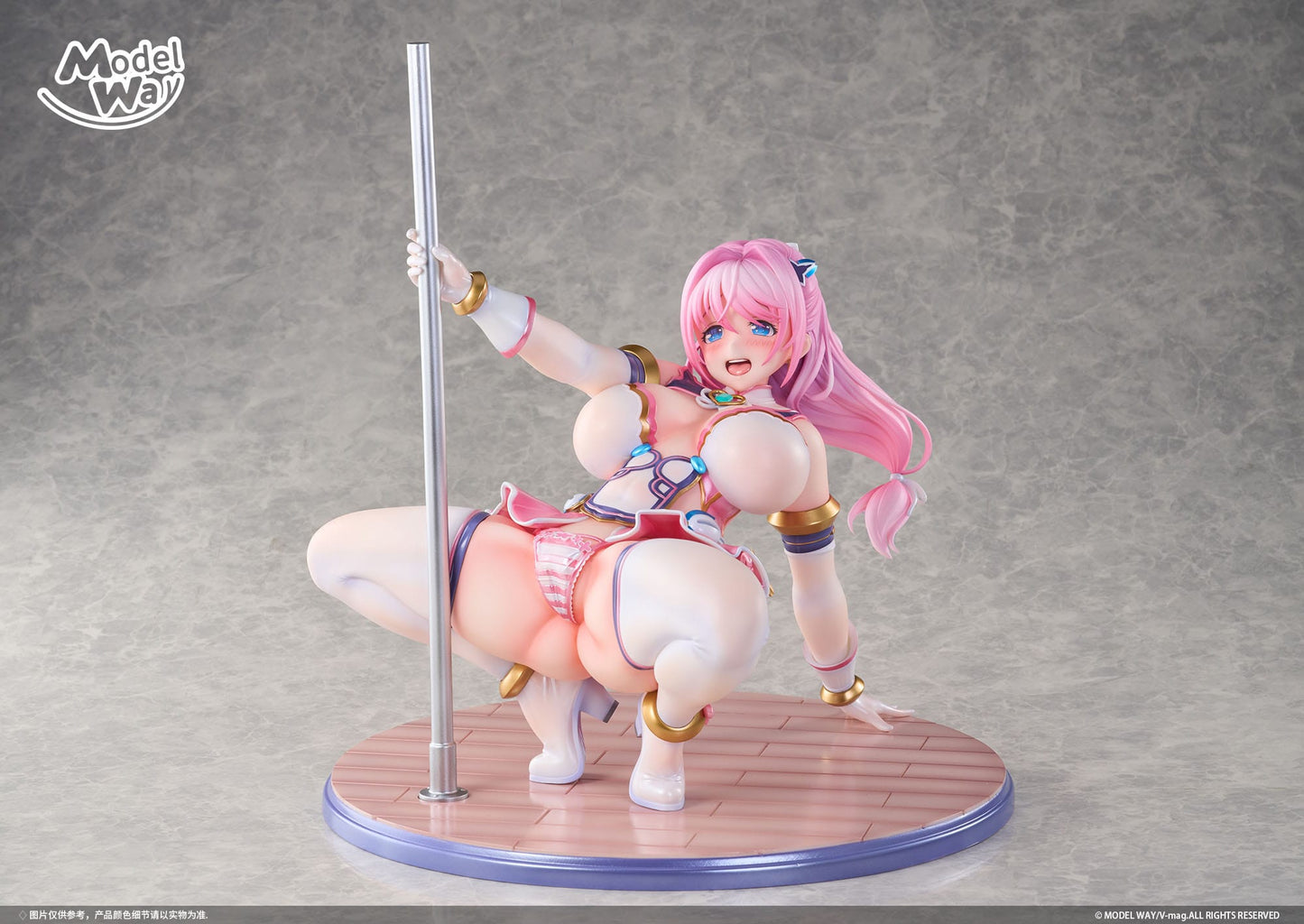 Momoka Sakuraba Original Character Pet angel cheerly pink Model Way - Anime Figuren günstig kaufen