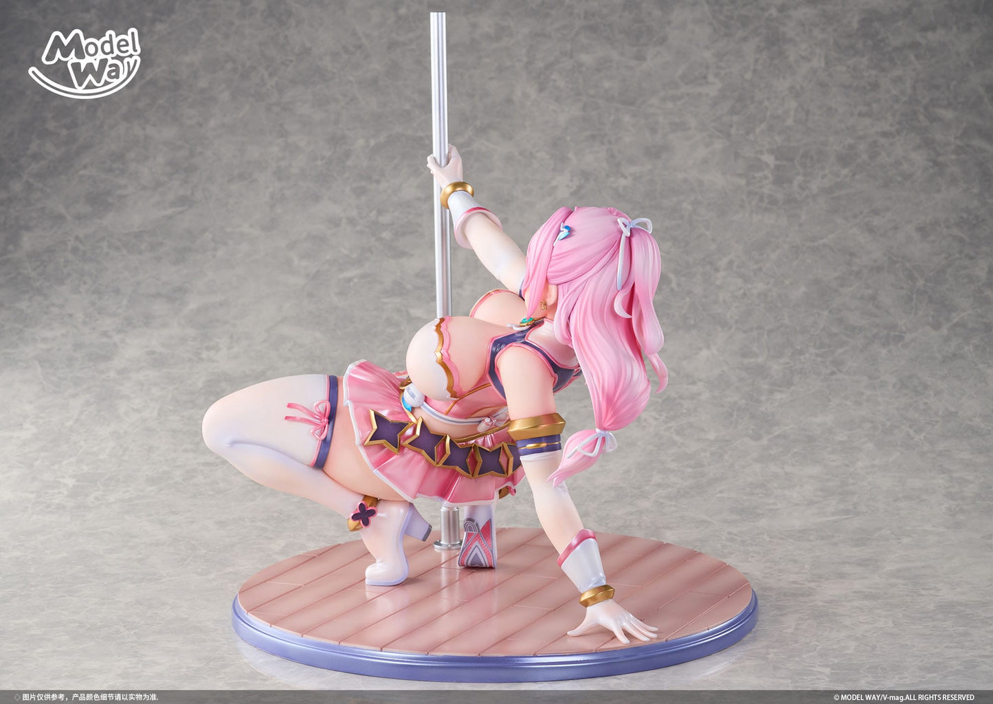 Momoka Sakuraba Original Character Pet angel cheerly pink Model Way - Anime Figuren günstig kaufen