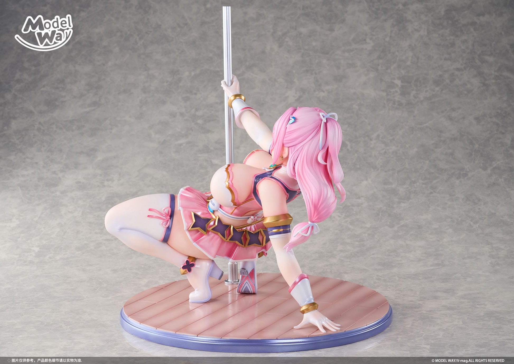 Momoka Sakuraba Original Character Pet angel cheerly pink Model Way - Anime Figuren günstig kaufen