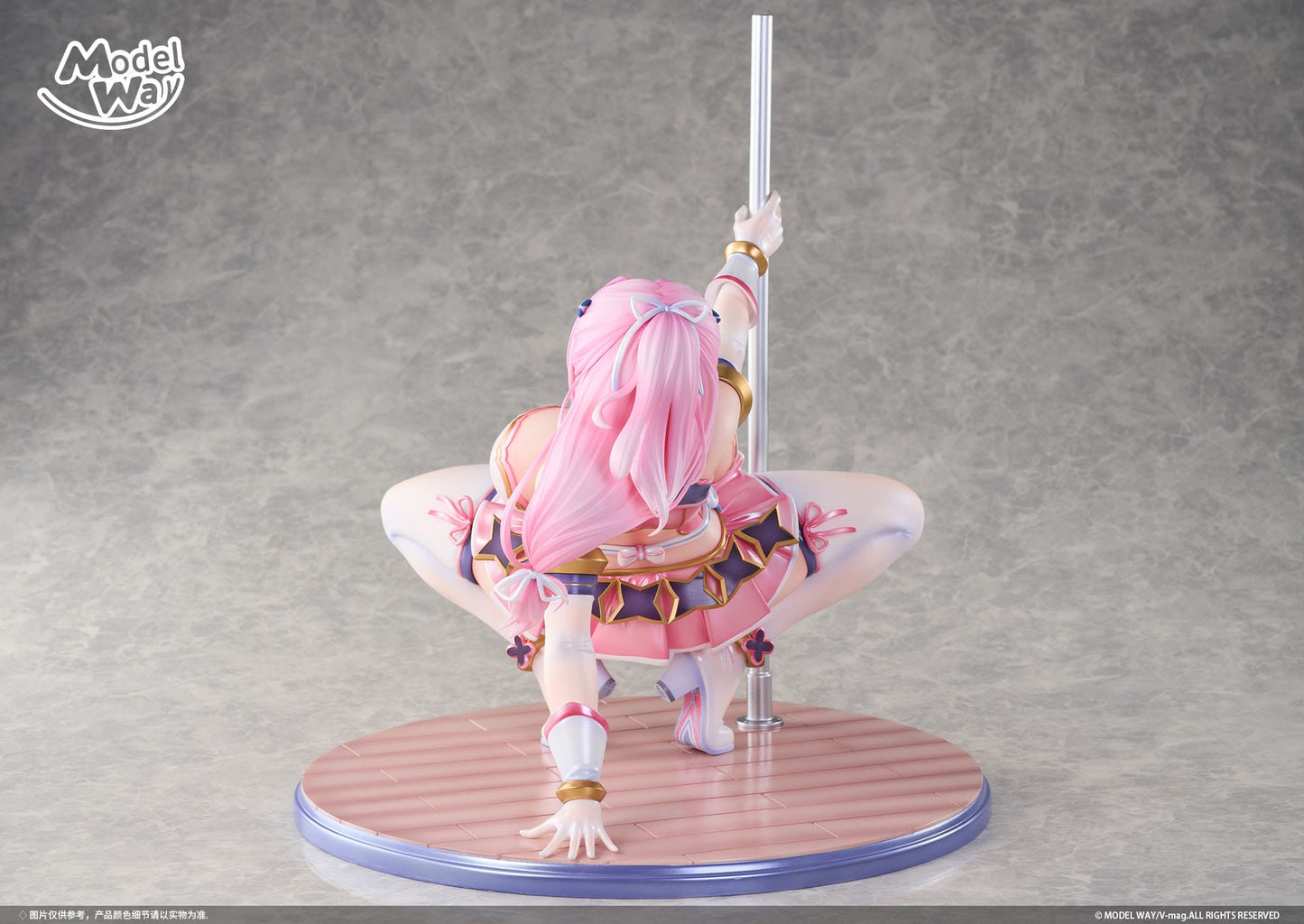Momoka Sakuraba Original Character Pet angel cheerly pink Model Way - Anime Figuren günstig kaufen