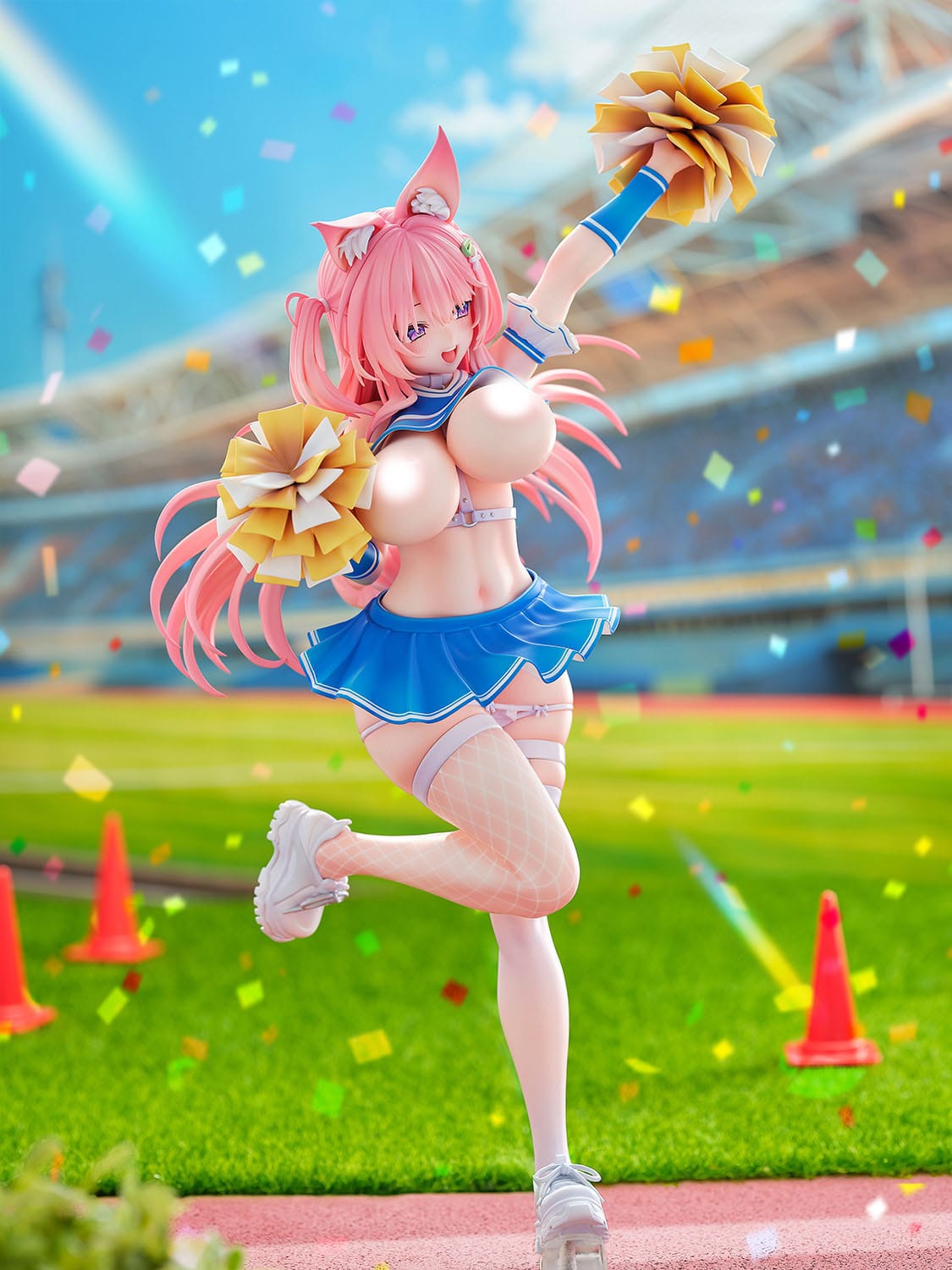 Kemomimi Cheer Girl illustration by Yatanuki Kei DX Ver. Nocturnes