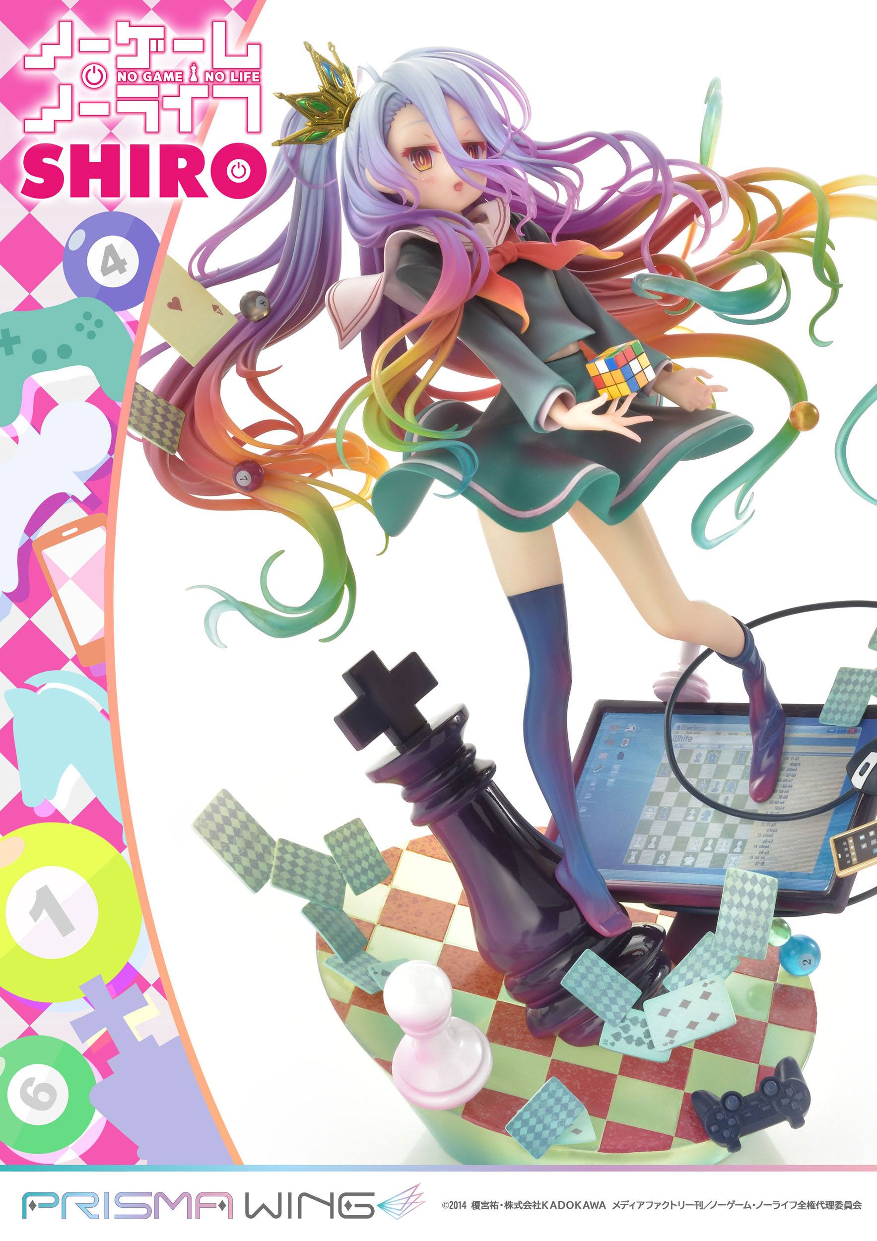 Shiro Prisma Wing No Game No Life Prime 1 Studio - Anime Figuren günstig kaufen
