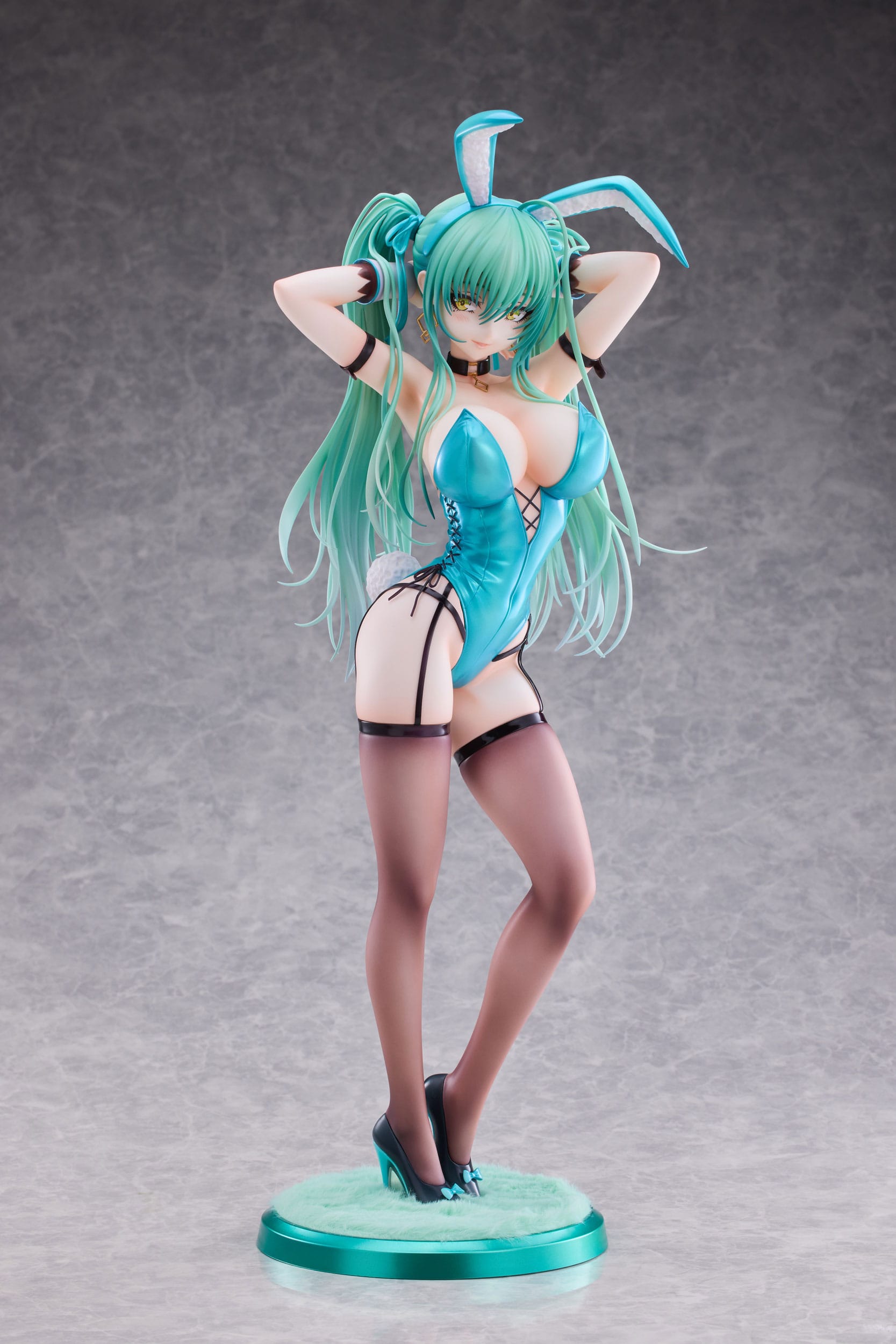 Green Twin Tail Bunny-chan Original Character PartyLook - Anime Figuren günstig kaufen