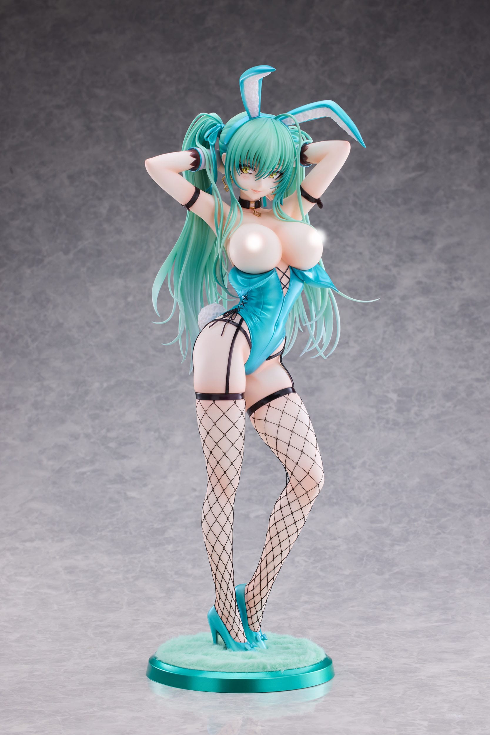 Green Twin Tail Bunny-chan Fishnet Tights Ver. Original Character PartyLook - Anime Figuren günstig kaufen